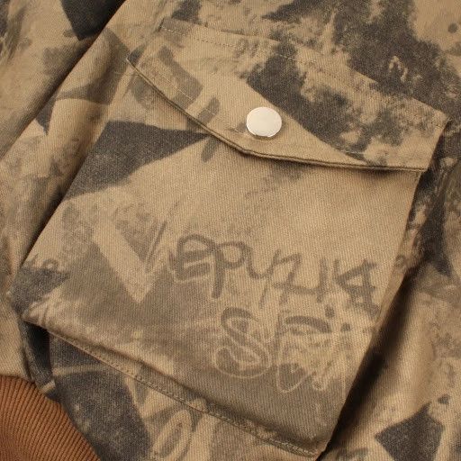 Vintage Military Style Patch Jacket Grailed