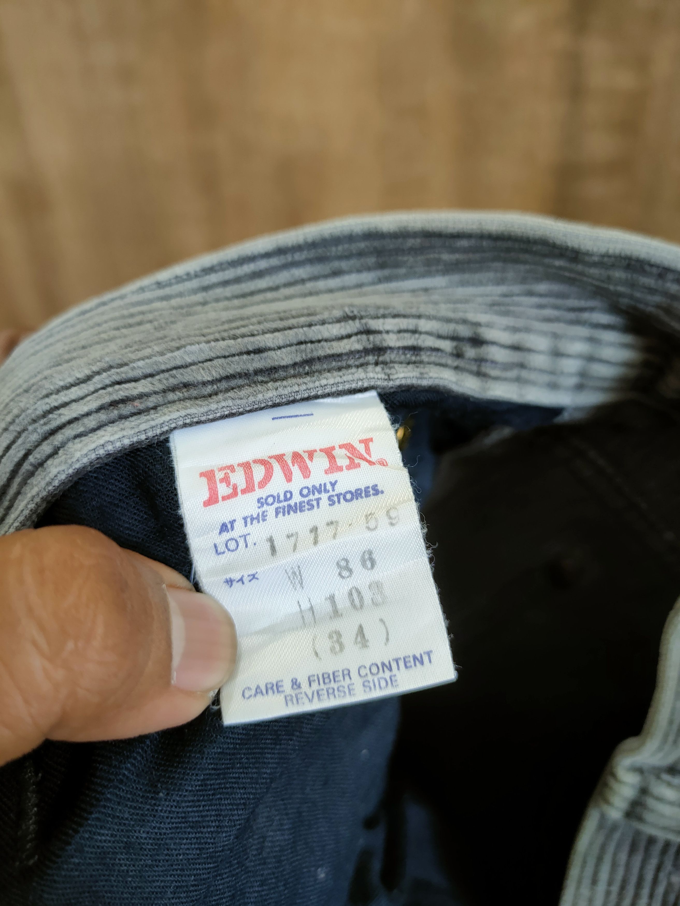 Edwin Edwin corduroy casual vintage pants #46-865 Size US 31 - 11 Thumbnail