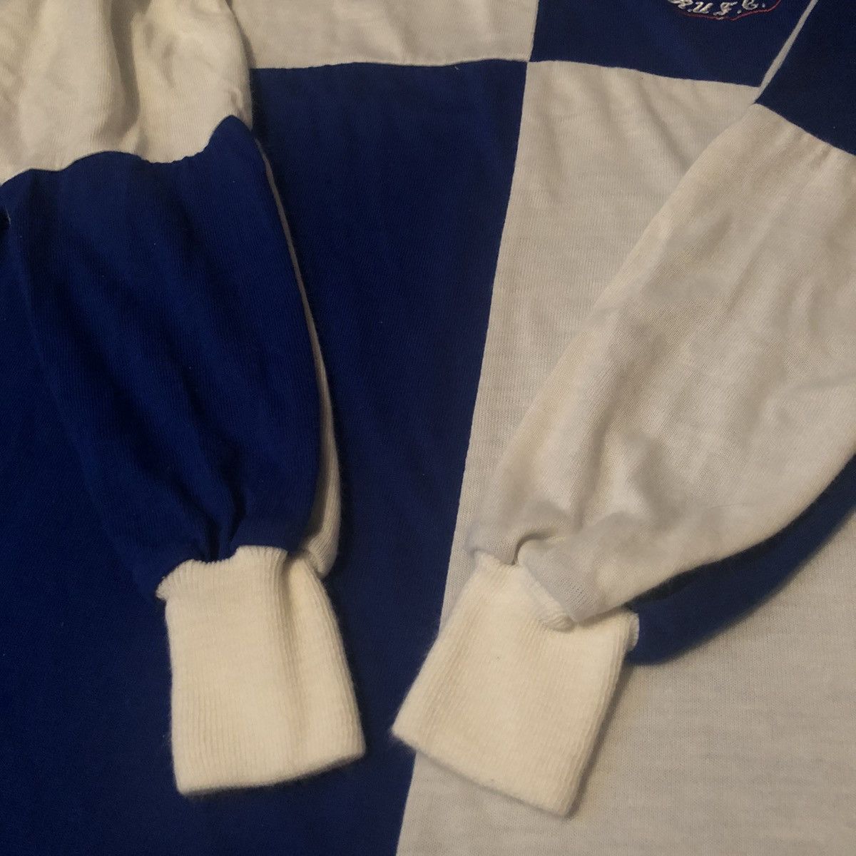 Canterbury of New Zealand Vintage 1960s Mansfield Brackley Rugby Club Jersey Shirt Size US XL / EU 56 / 4 - 8 Thumbnail