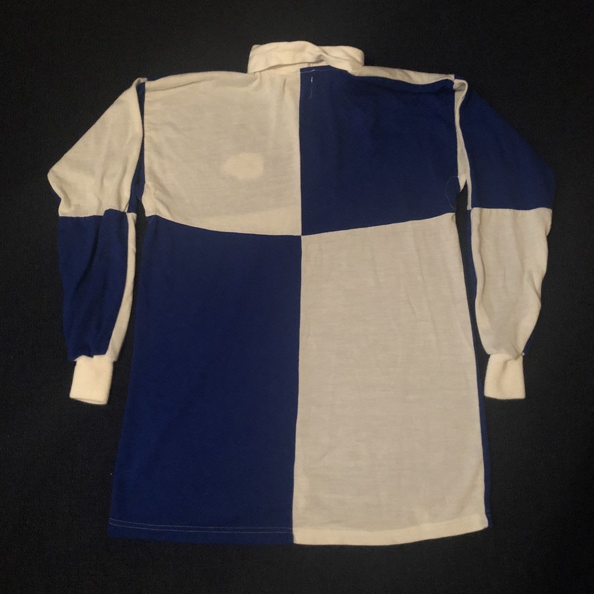 Canterbury of New Zealand Vintage 1960s Mansfield Brackley Rugby Club Jersey Shirt Size US XL / EU 56 / 4 - 2 Thumbnail