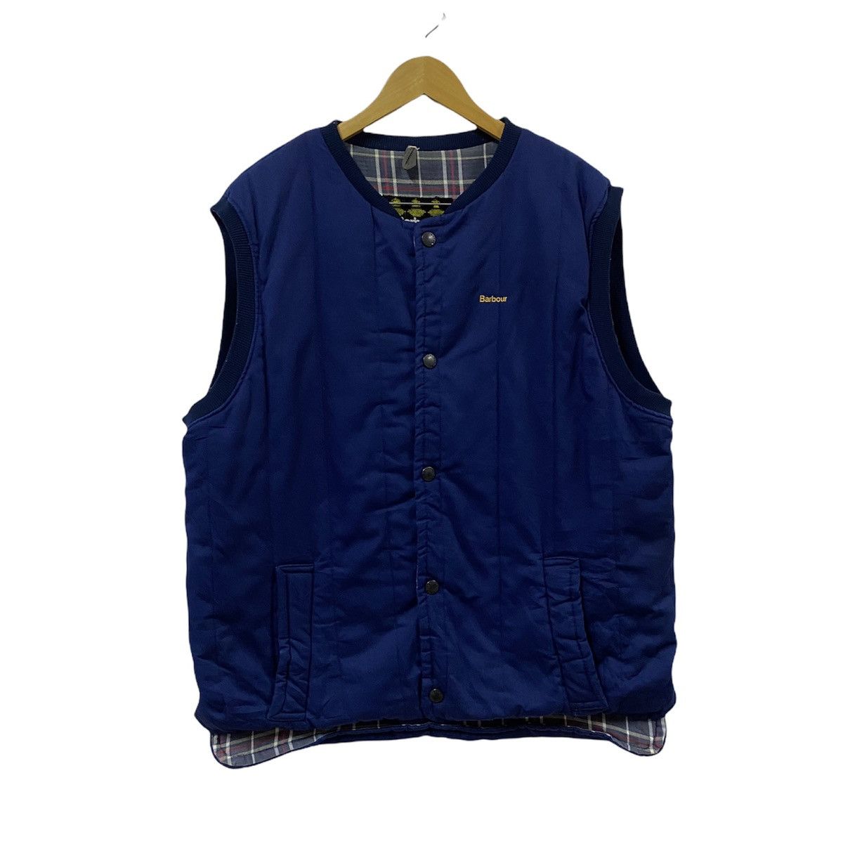 Barbour Barbour Quilted Tank Top Button Size US L / EU 52-54 / 3 - 1 Thumbnail