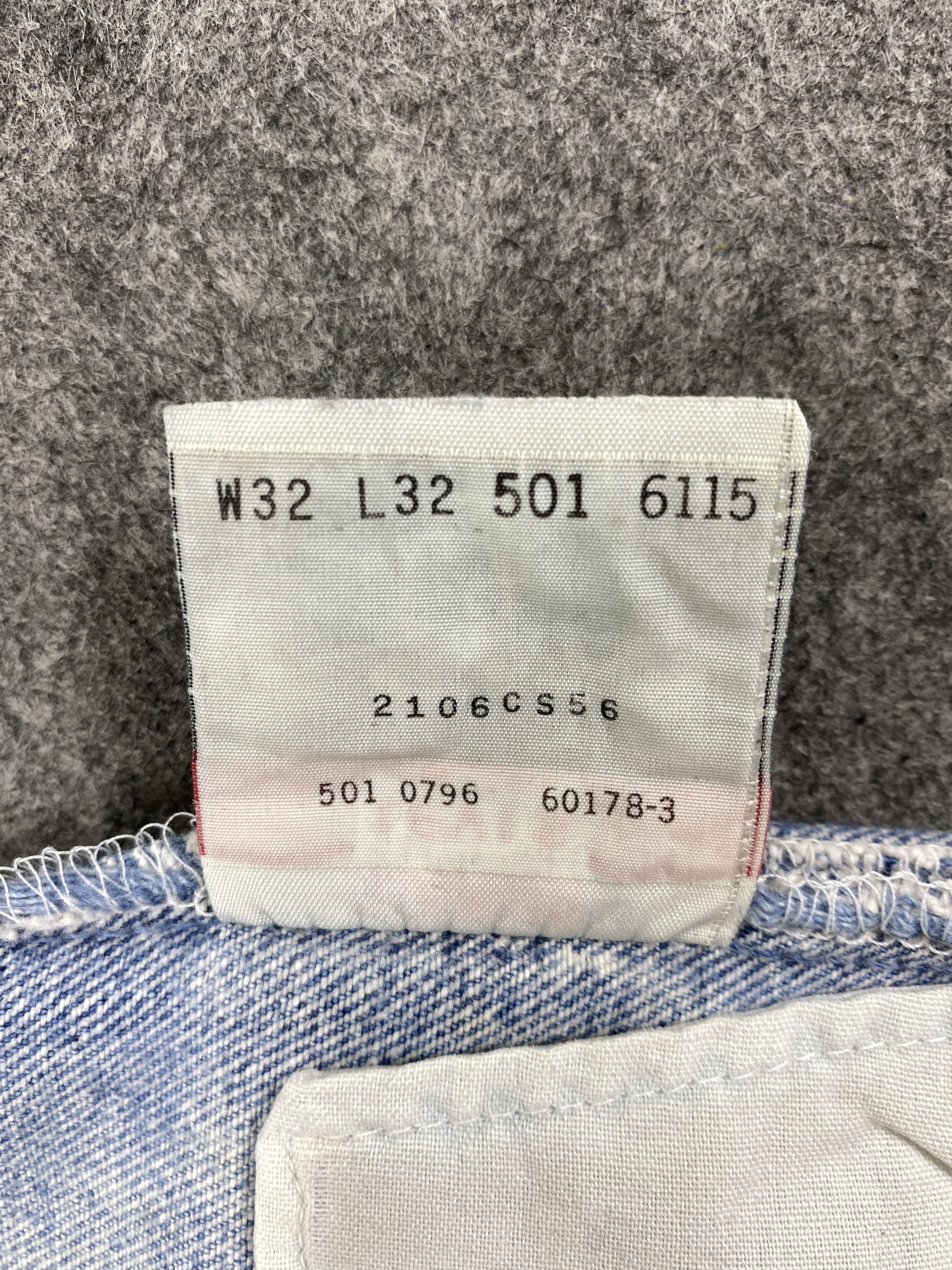 Levi's Vintage Levi's 501 Jeans 32x30.5 Denim Size US 32 / EU 48 - 7 Thumbnail