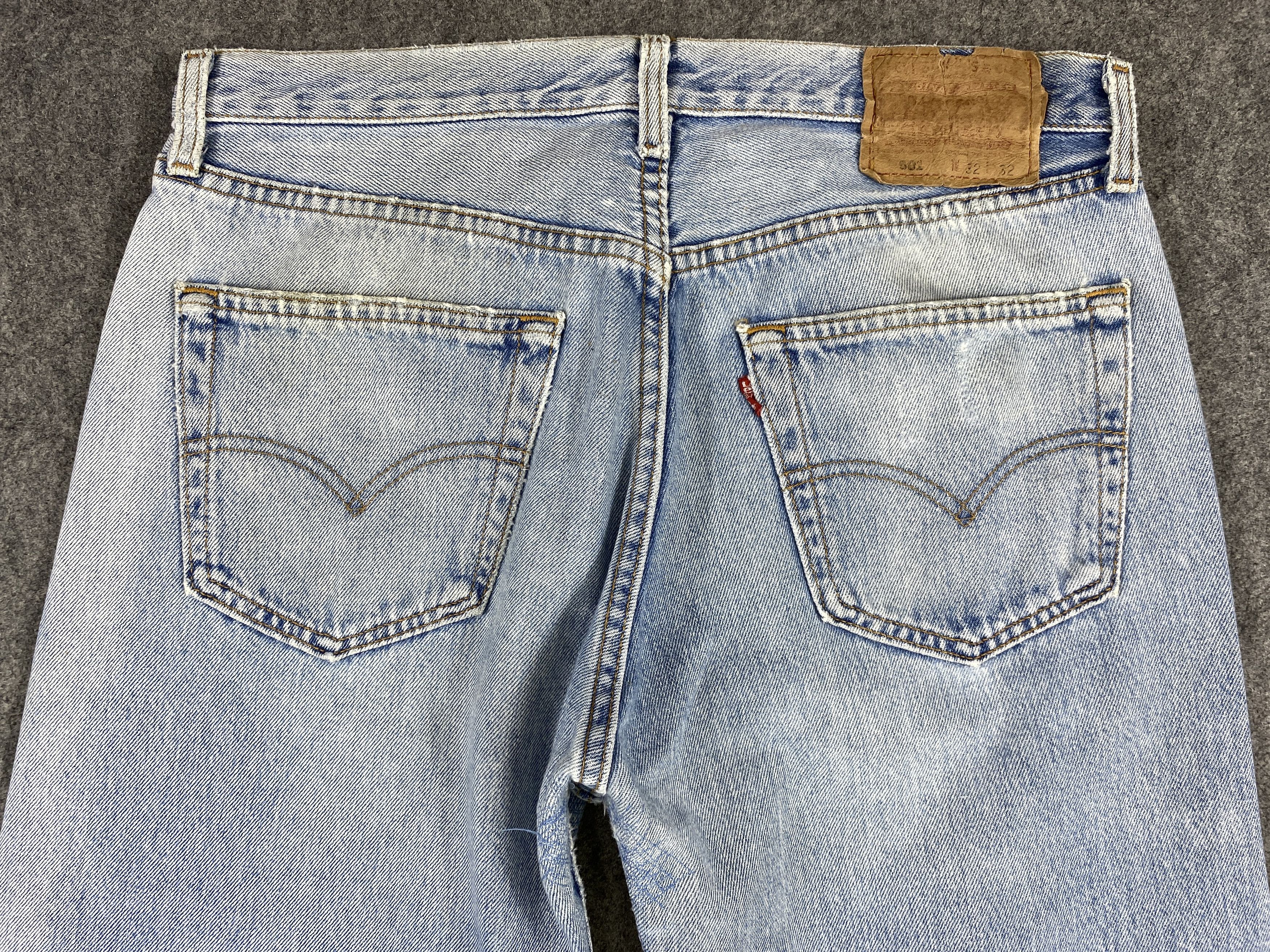 Levi's Vintage Levi's 501 Jeans 32x30.5 Denim Size US 32 / EU 48 - 4 Thumbnail