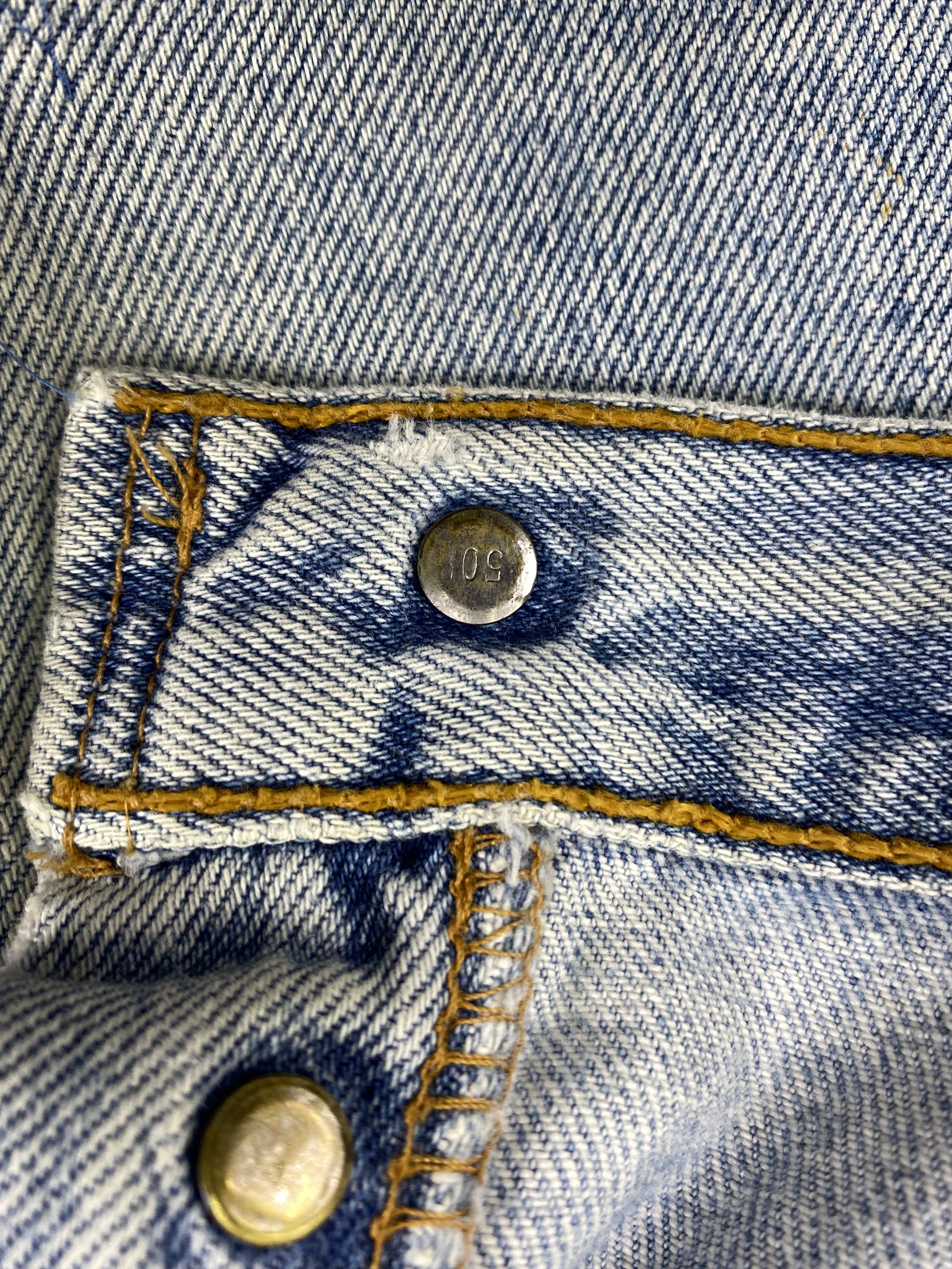 Levi's Vintage Levi's 501 Jeans 32x30.5 Denim Size US 32 / EU 48 - 6 Thumbnail