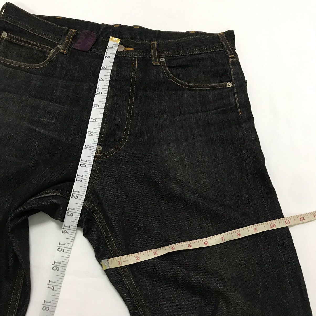 Vivienne Westwood Vivienne Westwood Big Logo Back Pocket Men Jeans Pants Size US 34 / EU 50 - 18 Thumbnail
