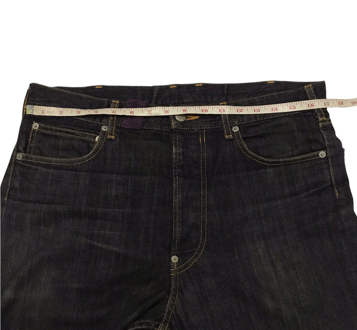 Vivienne Westwood Vivienne Westwood Big Logo Back Pocket Men Jeans Pants Size US 34 / EU 50 - 15 Thumbnail