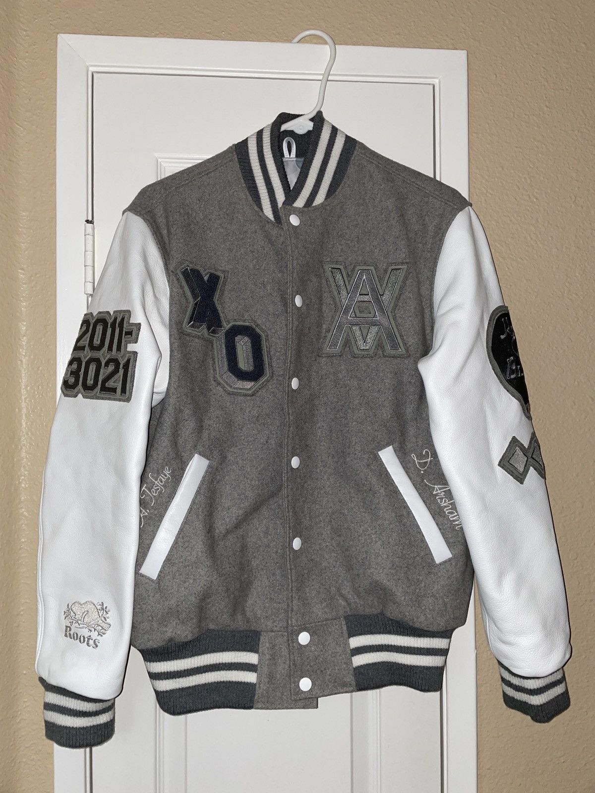 The Weeknd XO x Roots x Daniel Arsham House of Balloons Varsity Jacket 1/50  MADE