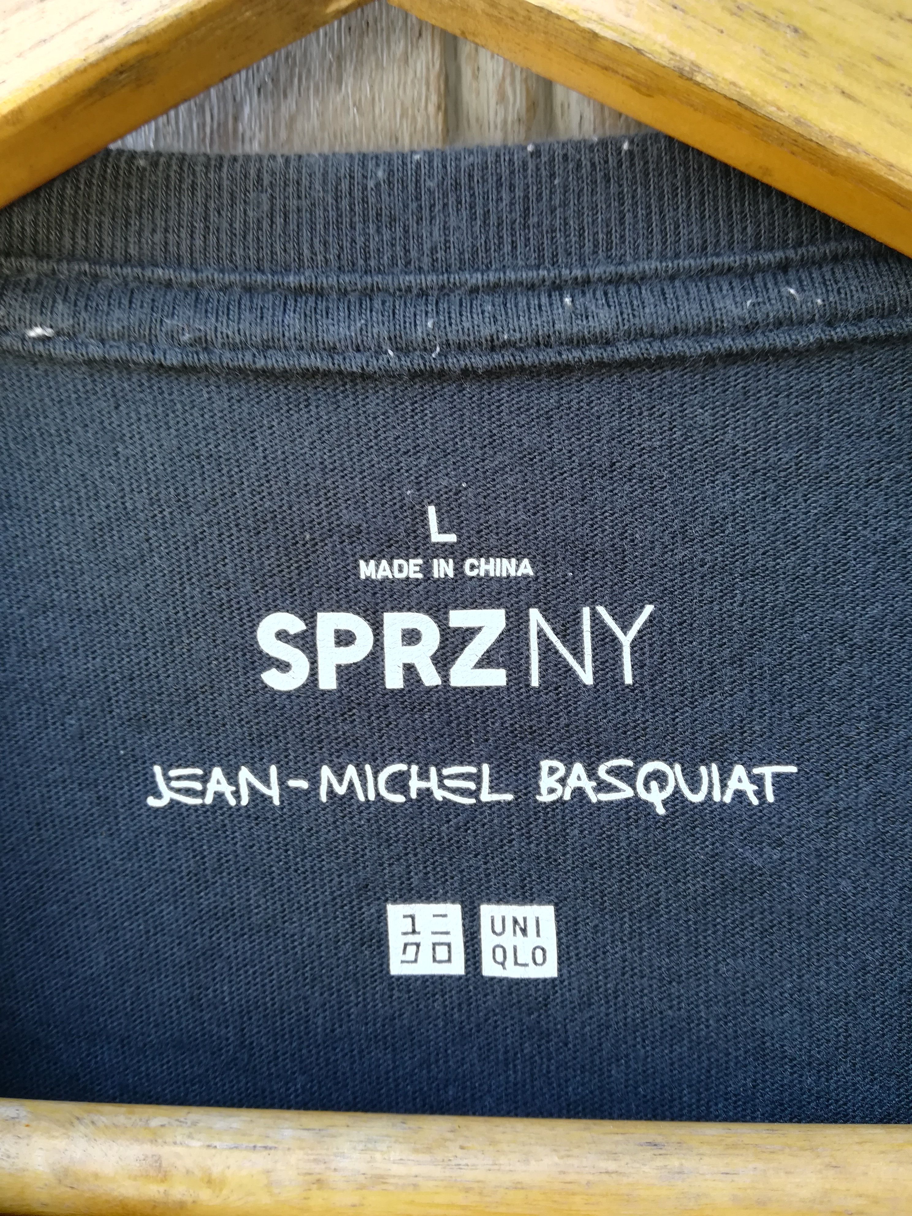 Jean-Michel Basquiat × Uniqlo Jean Michel Basquiat x Uniqlo Sugar Ray Robinson T-Shirt Size US M / EU 48-50 / 2 - 2 Thumbnail