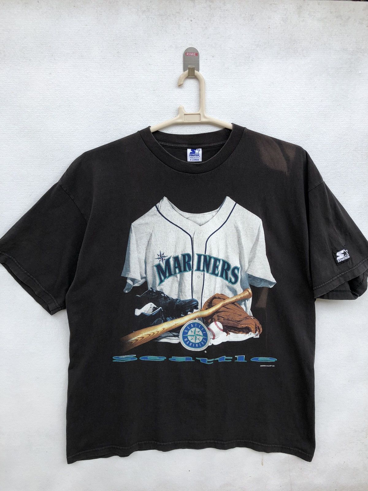 MLB Vintage 1996 MLB Mariners Seattle TShirt by Starter Size US XL / EU 56 / 4 - 1 Thumbnail