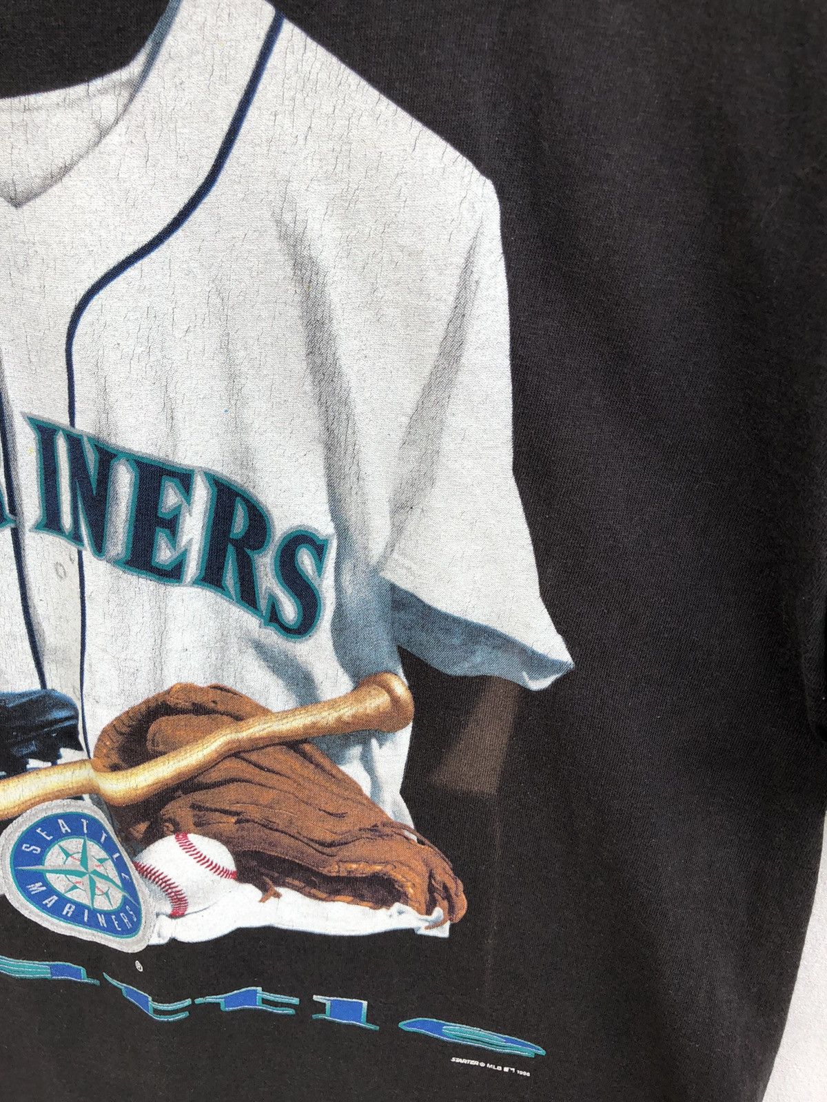 MLB Vintage 1996 MLB Mariners Seattle TShirt by Starter Size US XL / EU 56 / 4 - 6 Thumbnail