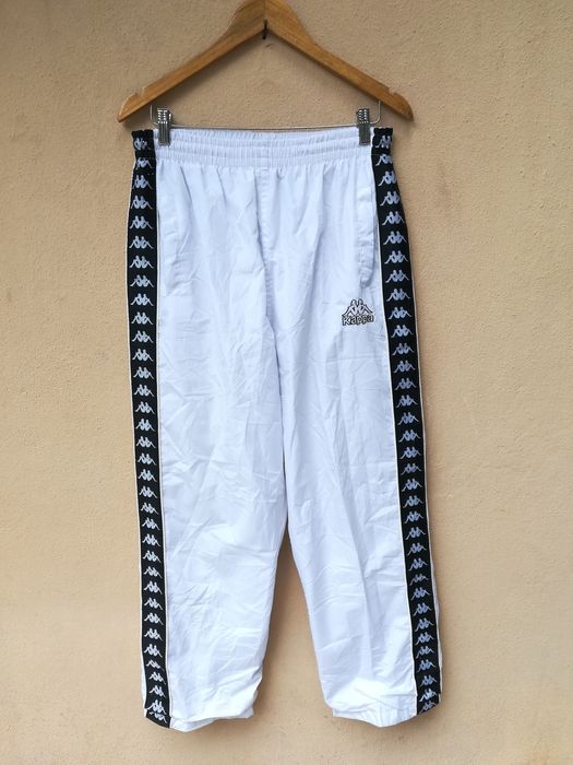 Vintage Kappa VTG 2000s Side Tape Logo Track Pants Sweatpants Y2K