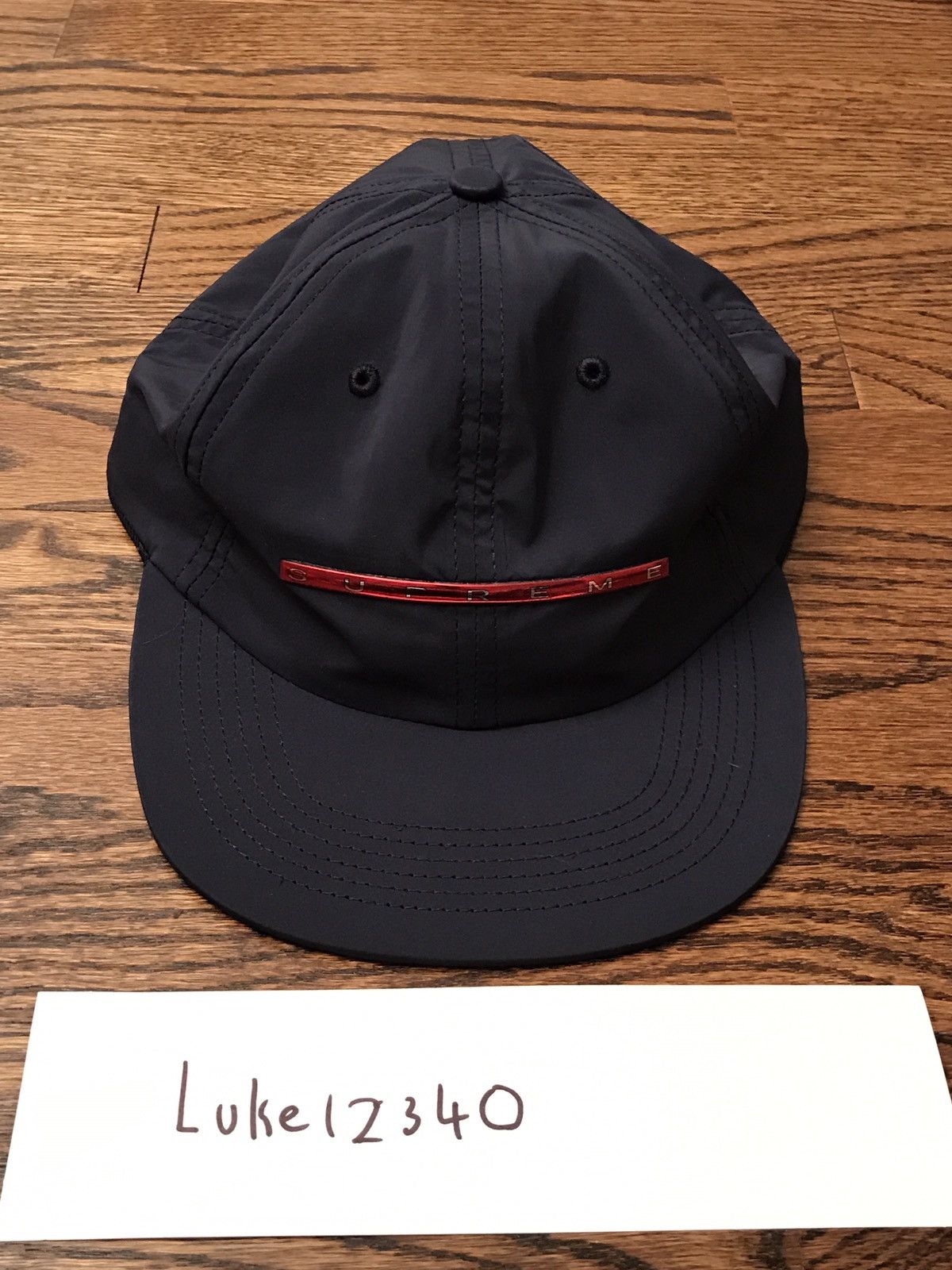 Supreme Chrome Stripe 6-panel | Grailed