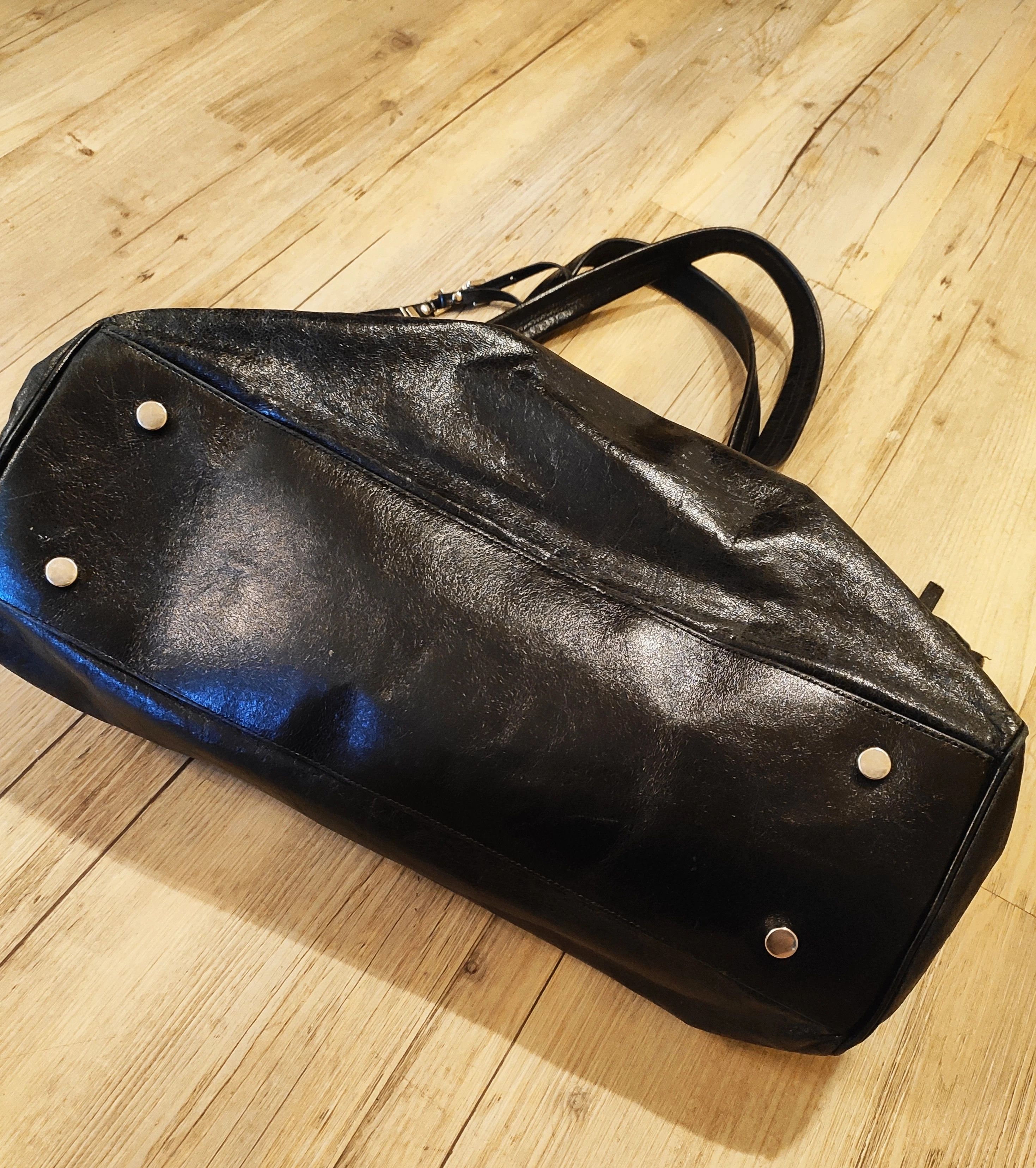 Midi leather bag.Like Balenciaga or Gucci bags