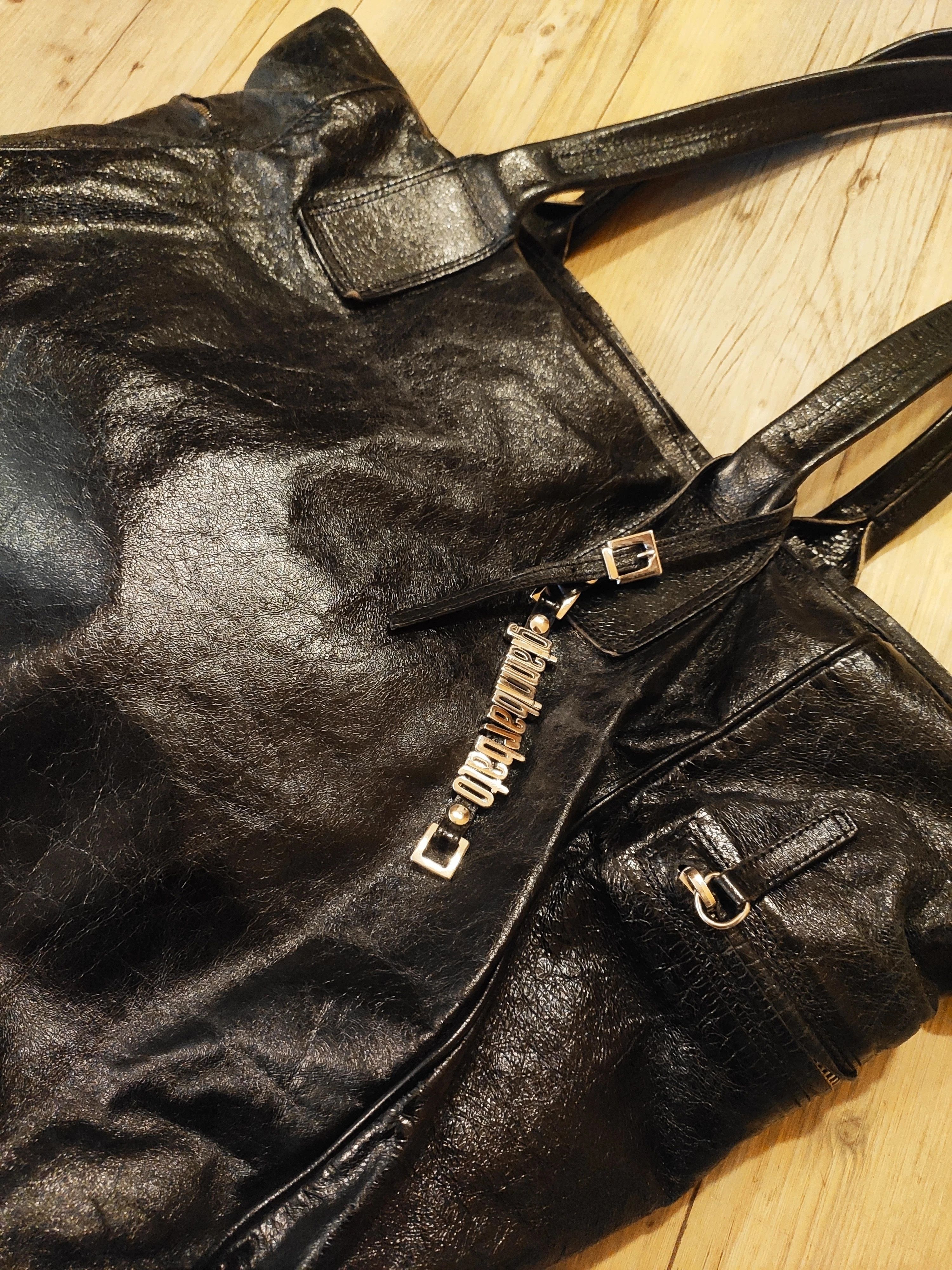 Midi leather bag.Like Balenciaga or Gucci bags