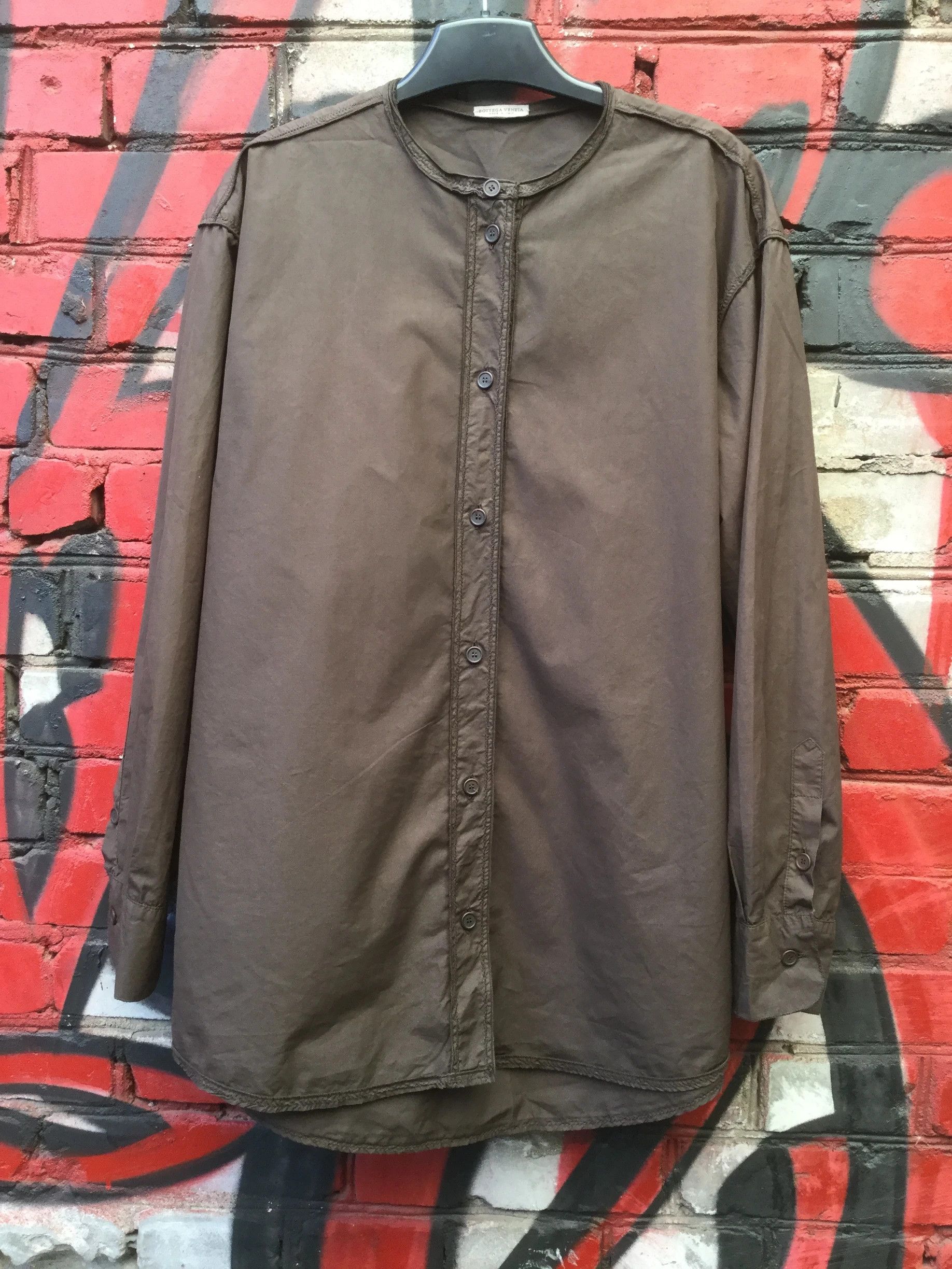 Bottega Veneta Brown blouse.Like Prada or Dior Size M / US 6-8 / IT 42-44 - 1 Thumbnail