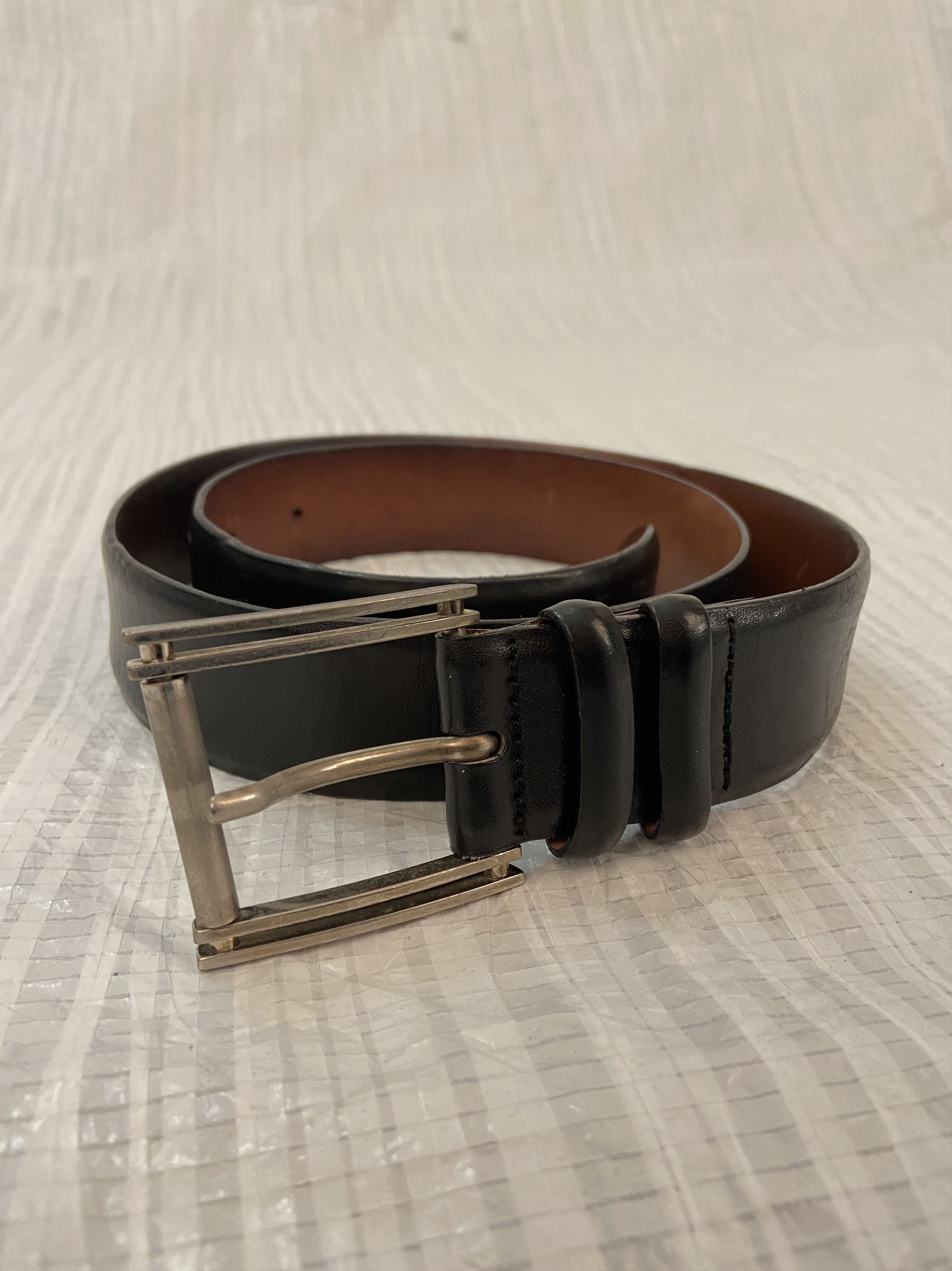 Orciani Claudio Orciani Black Calf Classic Leather Belt | Grailed