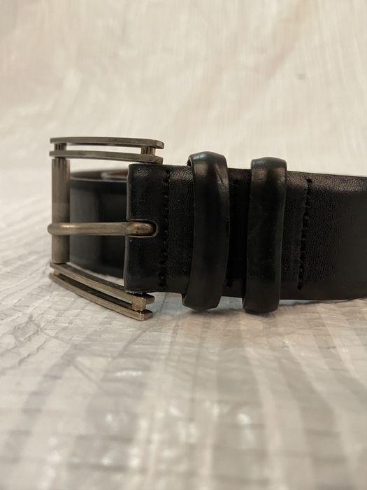 Orciani Claudio Orciani Black Calf Classic Leather Belt