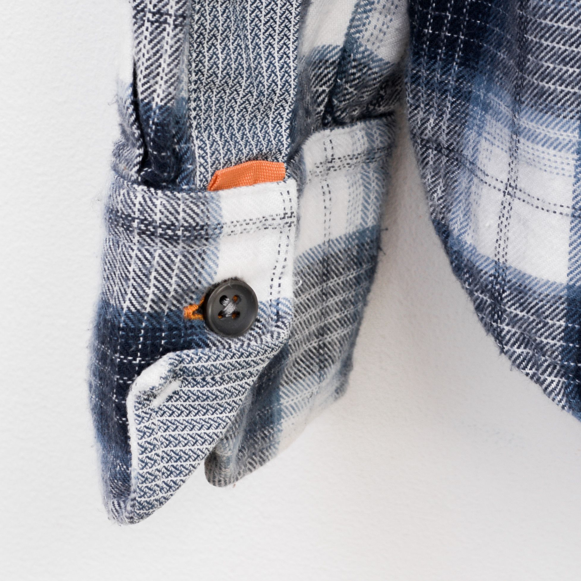 Hugo Boss Orange Label Casual Long Sleeve Check Plaid Tartan Cotton Size US M / EU 48-50 / 2 - 6 Thumbnail