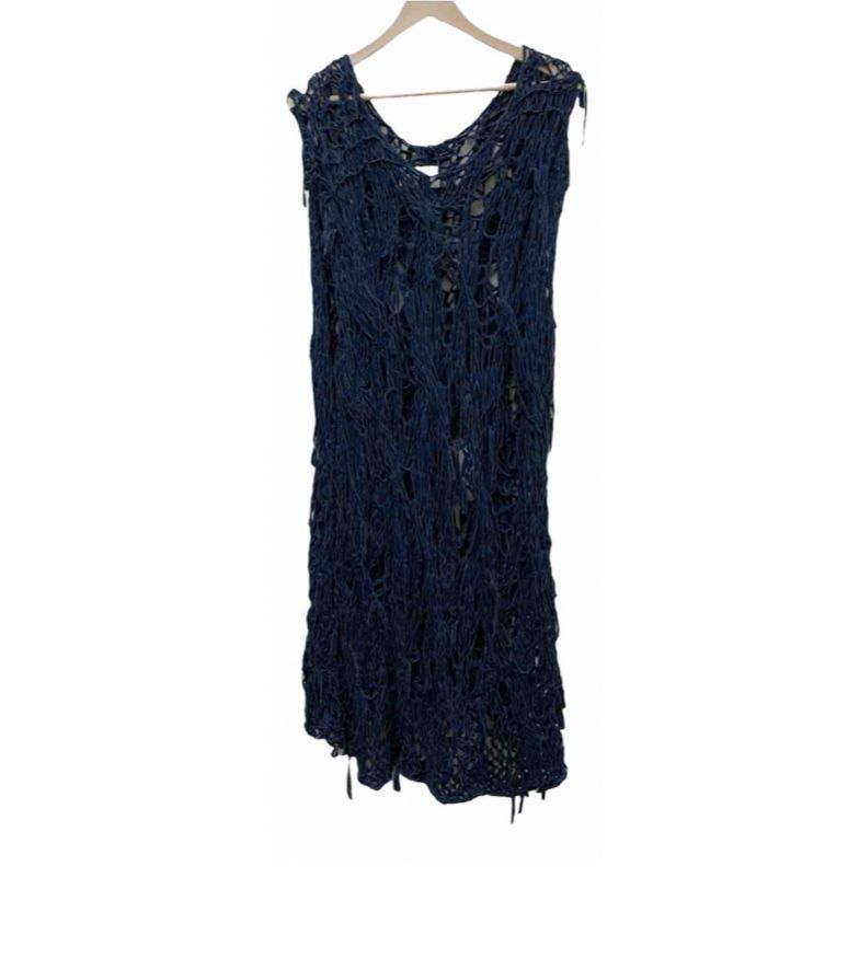 SS/90's Runway Blank Tag Spiderweb Dress