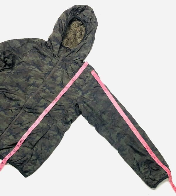 Uniqlo UNIQLO REVERSIBLE 2 WAY FLEECE NYLON CAMO JACKET JAPAN 🇯🇵 Grailed