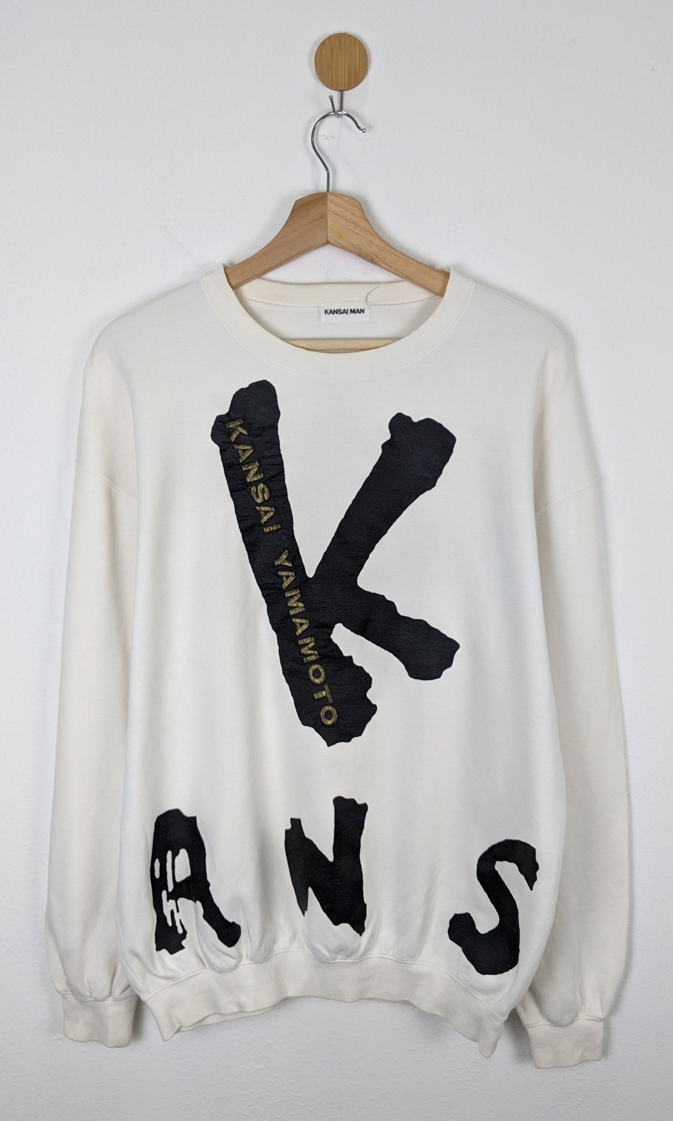 Kansai Yamamoto Kansai Man Yamamoto Sweatshirt Size US L / EU 52-54 / 3 - 1 Thumbnail