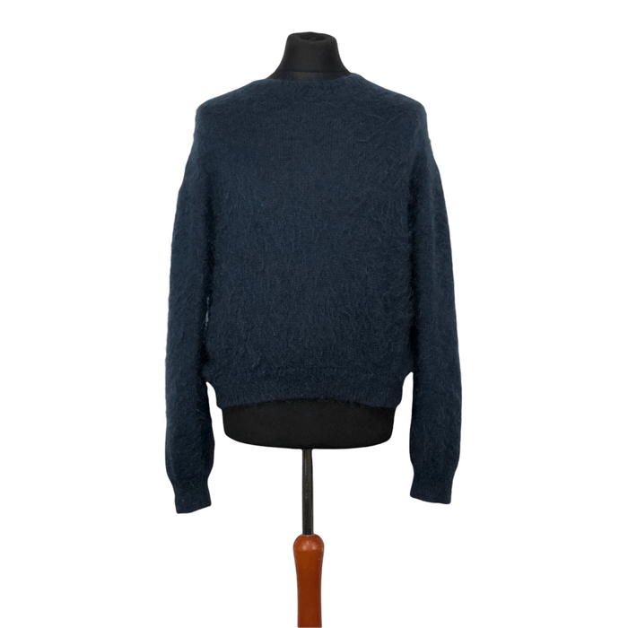 Acne Studios Acne Studios Mr-Ms Mytra Mohair Oversized Cropped Sweater ...