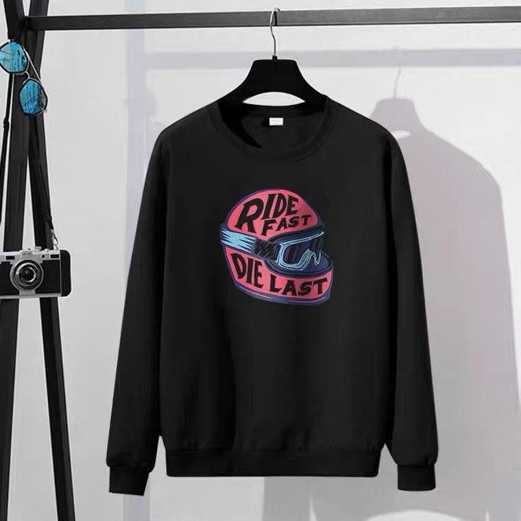 Winter Fleece Sweatshirt Japanese Streetwear Thick Stand Collar