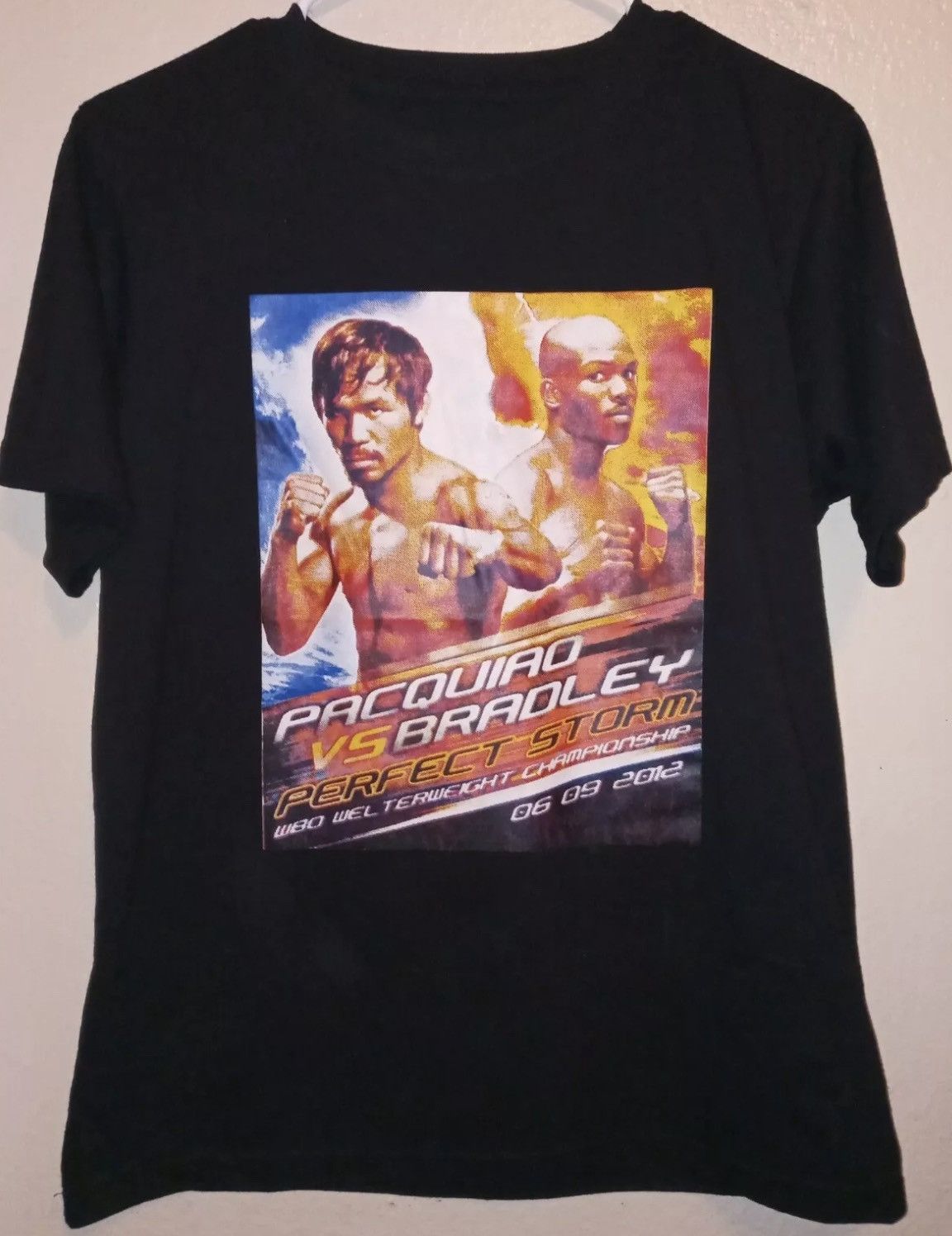 Vintage RARE BoxingSports T-Shirt: Manny Pacquiao vs. Tim Bradley | Grailed