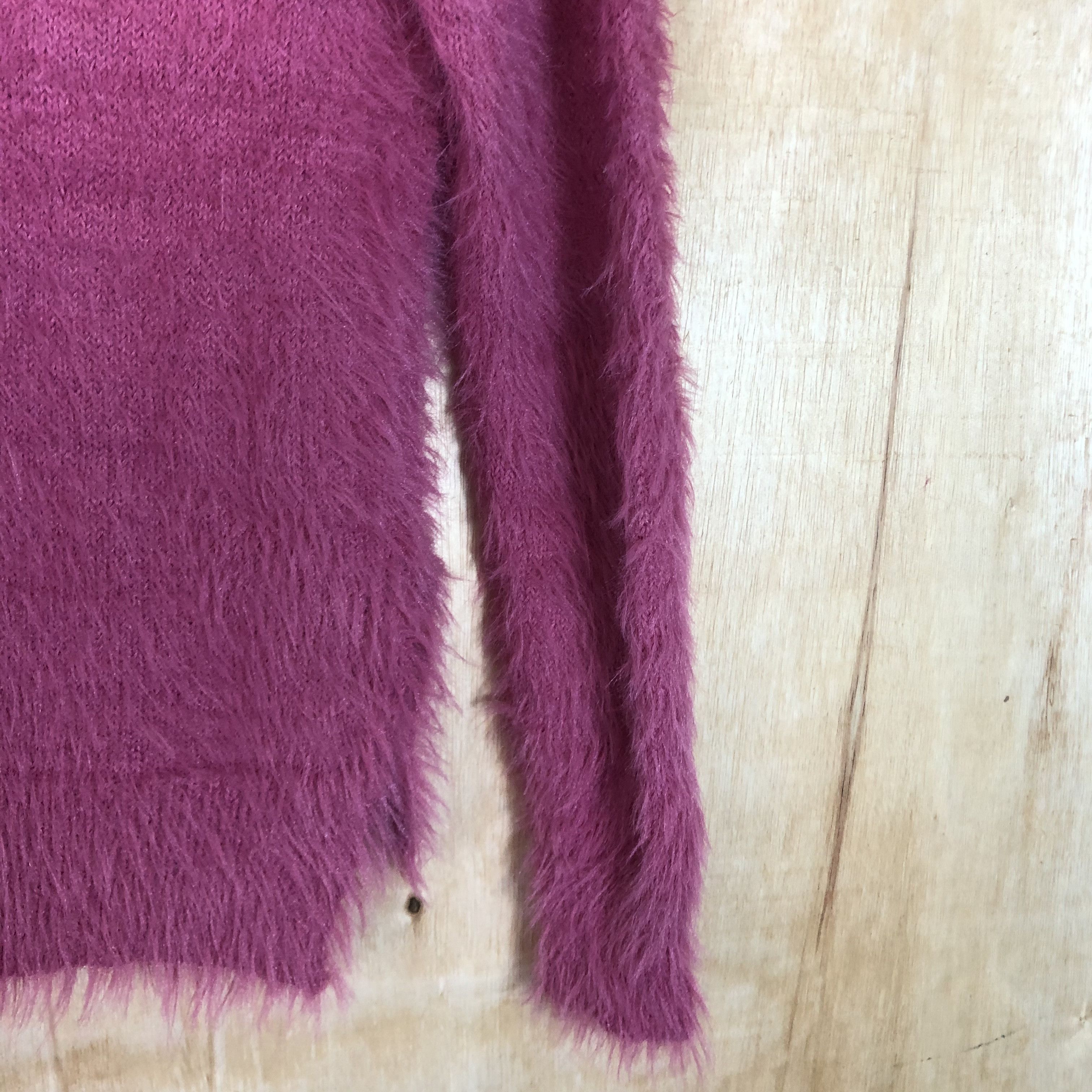 Homespun Knitwear DLL japan Pink Mohair shag shaggy fur Kniwear #c078 Size US S / EU 44-46 / 1 - 10 Thumbnail