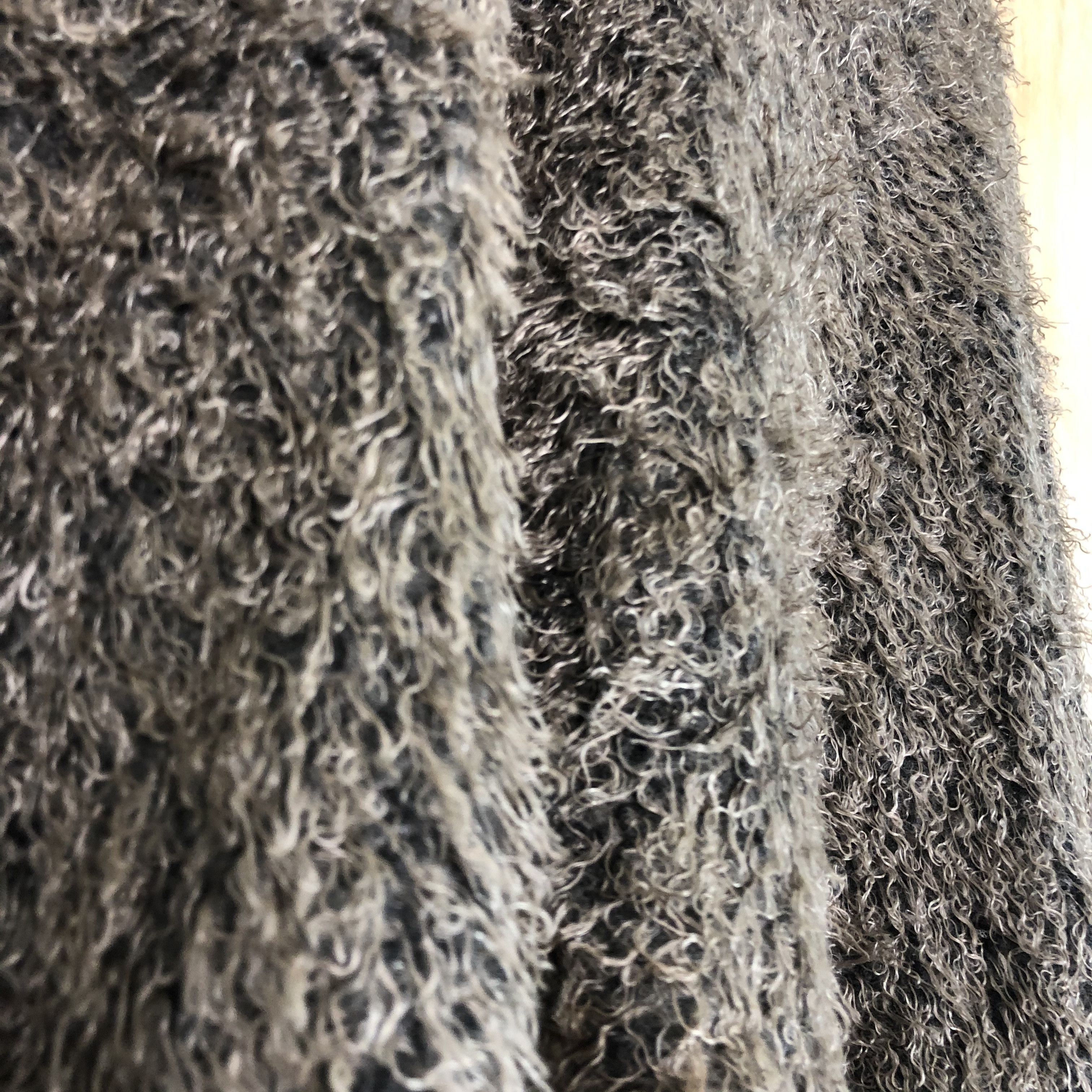 Homespun Knitwear × Japanese Brand DLL Fashion Message Brown Shag Shaggy Knitwear #c077 Size US M / EU 48-50 / 2 - 5 Thumbnail