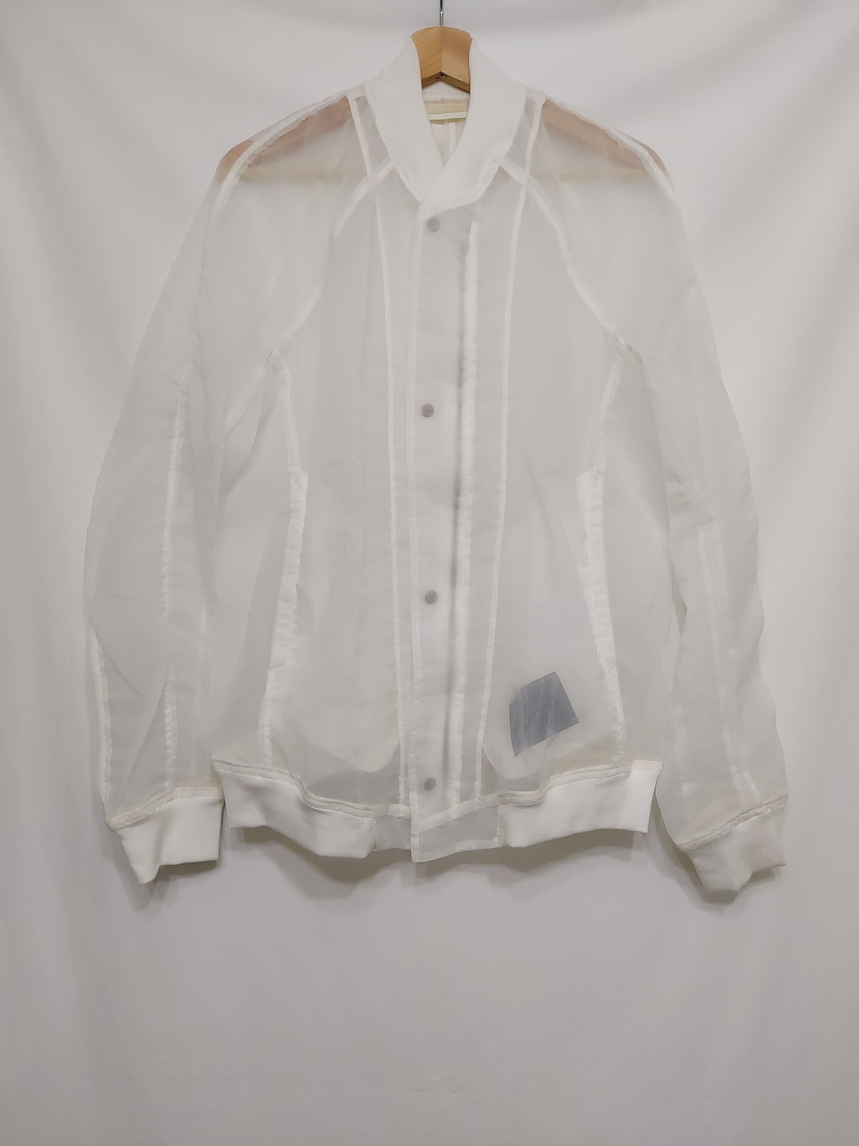 Julius SS16 Runway Nylon Organdie SeeThrough Blouson Bomber Jacket Size US M / EU 48-50 / 2 - 1 Thumbnail