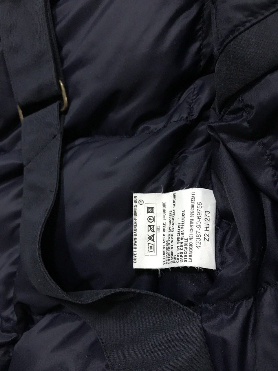Moncler Fur Faded Down Jacket Size US M / EU 48-50 / 2 - 10 Thumbnail