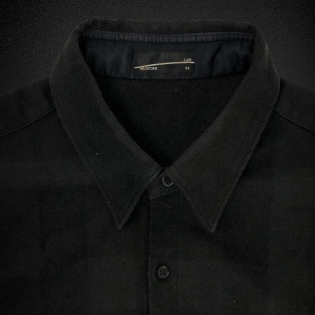 Lad Musician Monotone L/S Buttondown Overshirt Size US S / EU 44-46 / 1 - 4 Thumbnail