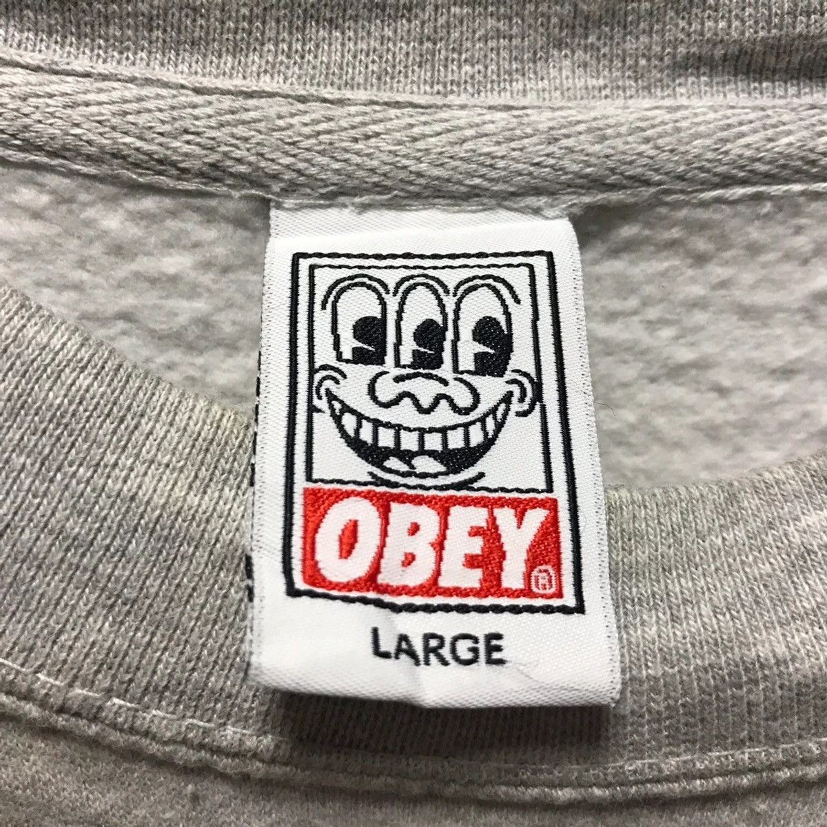 Keith Haring × Obey Vintage Obey X Keith Haring pop art sweatshirt Size US L / EU 52-54 / 3 - 5 Thumbnail