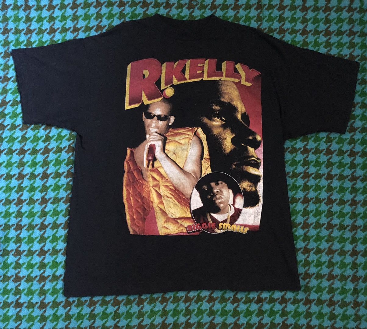 Vintage Vintage 1995 R Kelly Biggie Smalls Rap tee | Grailed
