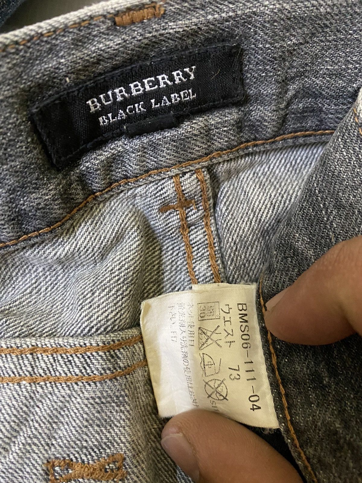 Vintage Burberry Demin Jeans. outlets Sz. 10