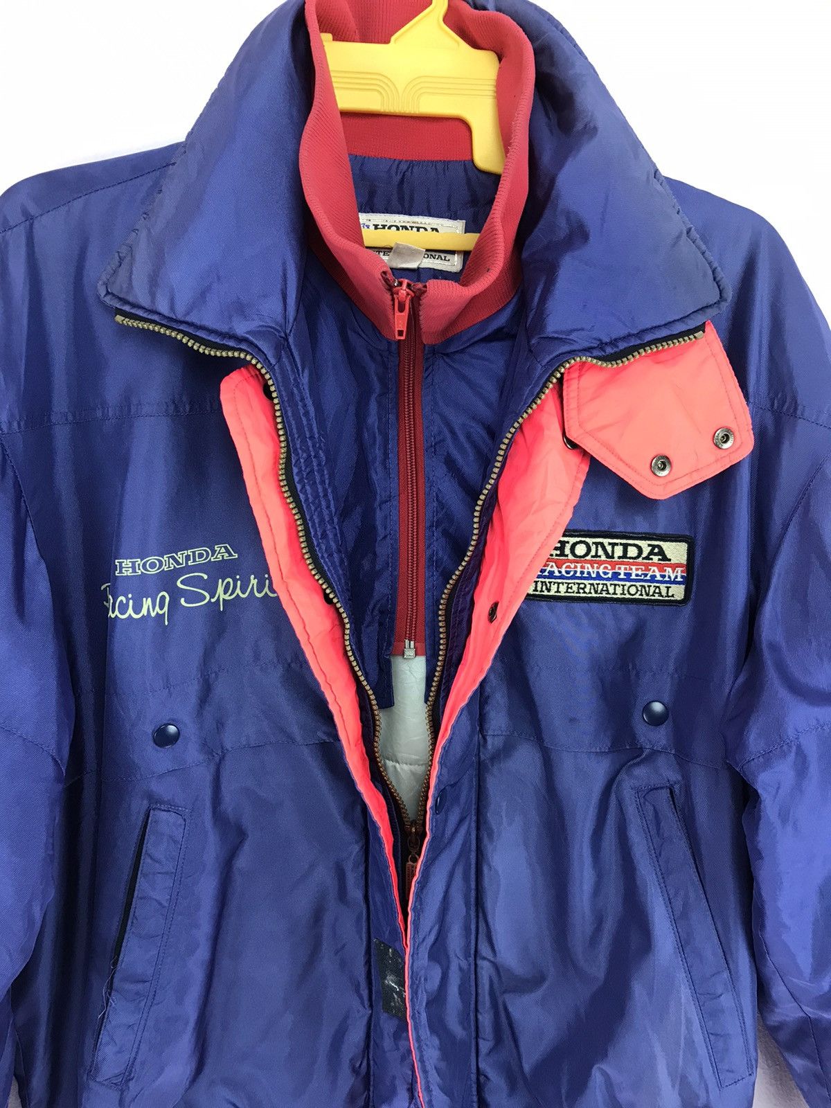 Honda Vintage Honda International Racing Team Bomber Jacket Size US XL / EU 56 / 4 - 8 Thumbnail