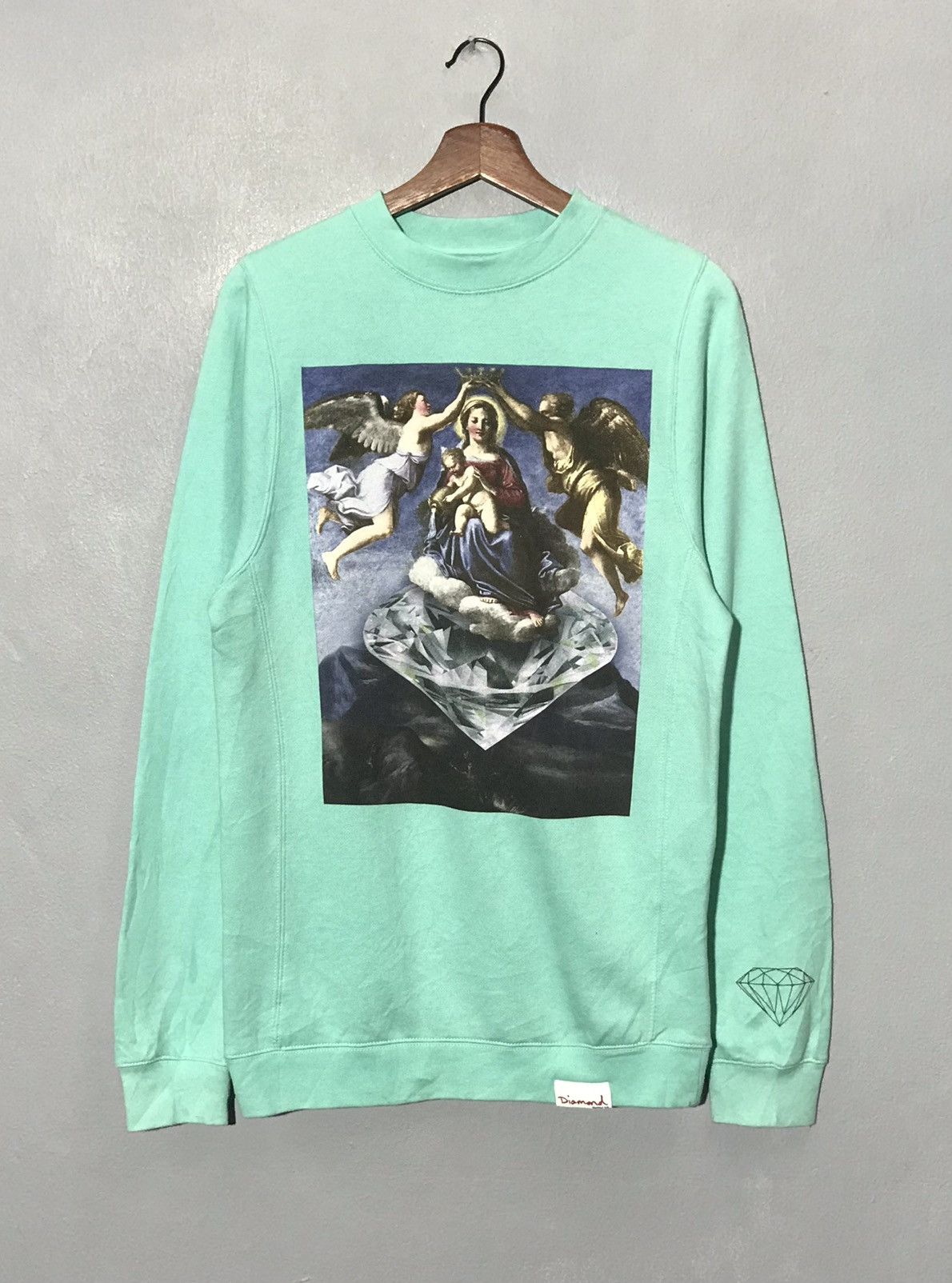Diamond Supply Co. RARE DIAMONDS SUPPLY JESUS SWEATSHIRT Size US S / EU 44-46 / 1 - 1 Thumbnail