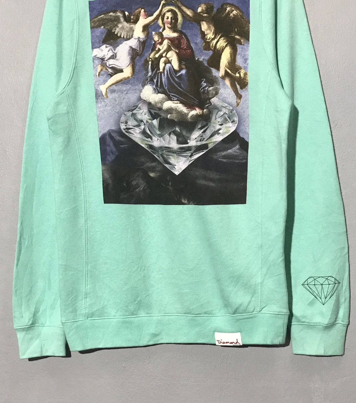 Diamond Supply Co. RARE DIAMONDS SUPPLY JESUS SWEATSHIRT Size US S / EU 44-46 / 1 - 4 Thumbnail
