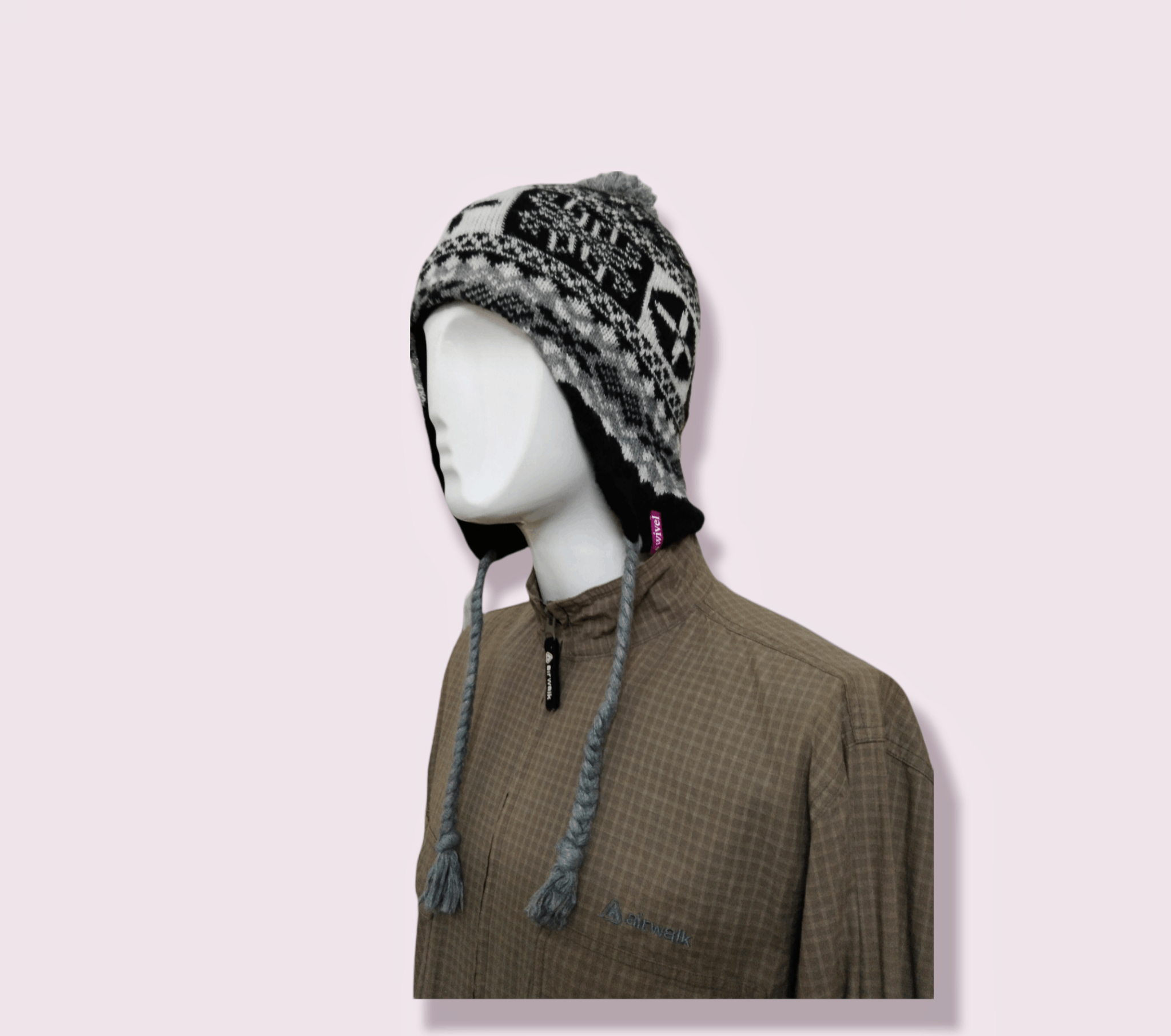 Japanese Brand × Native SWIVEL JAPAN EARMUFF BEANIE HAT Size ONE SIZE - 3 Thumbnail