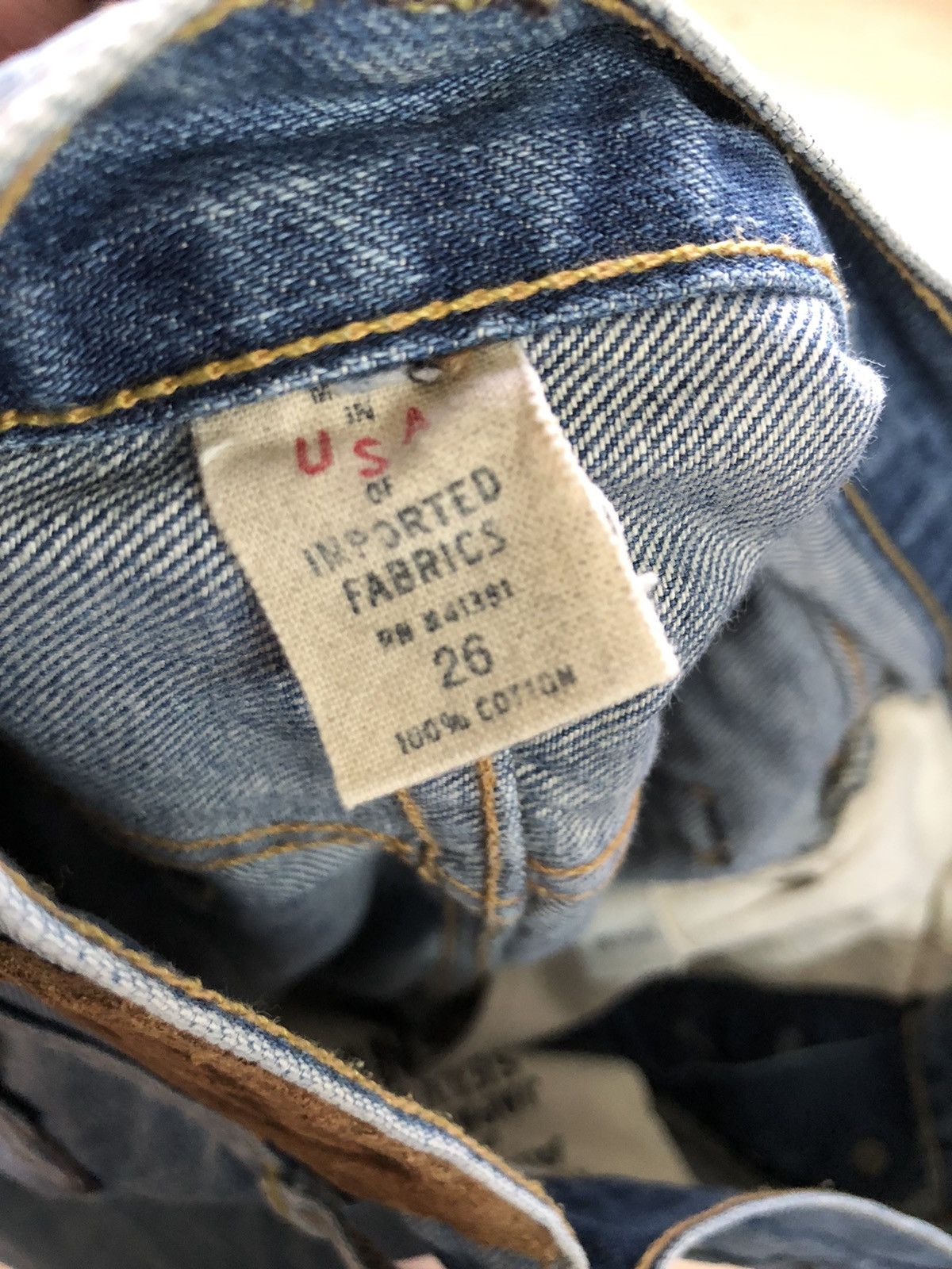 RRL Ralph Lauren RRL Ranch fit washed dirty denim jeans | Grailed