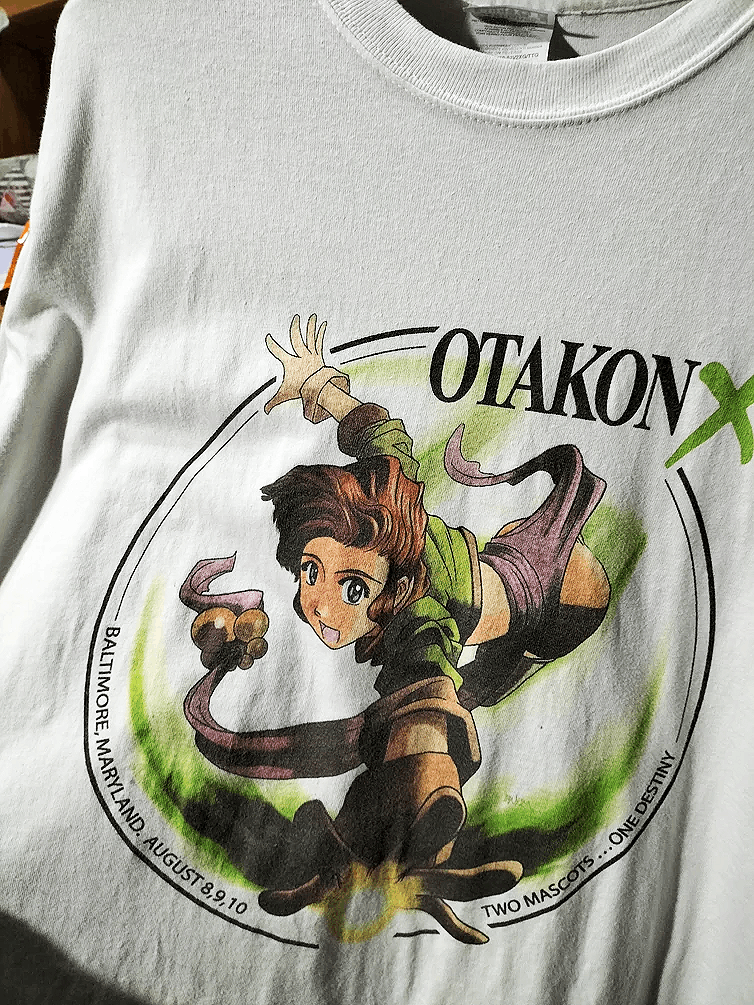 image of Anima x Comics Vintage Otakon 2003 Anime Fest Baltimore Maryland in White, Men's (Size 2XL)