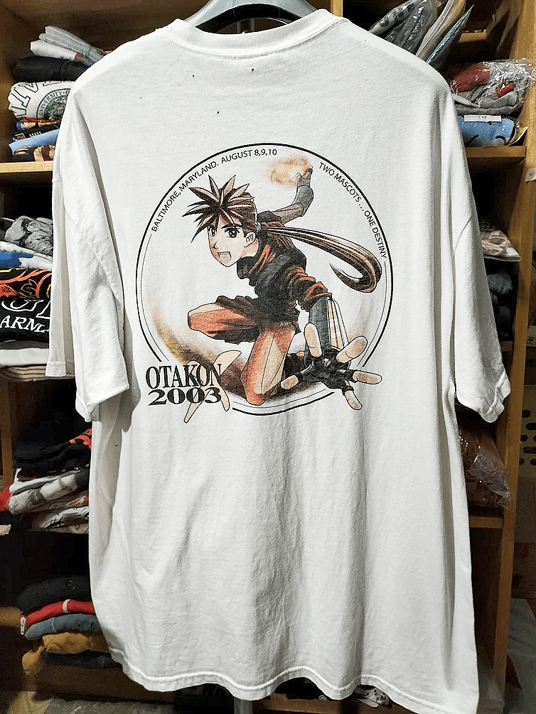 Anime Vintage Otakon 2003 Anime Fest Baltimore Maryland Size US XXL / EU 58 / 5 - 3 Thumbnail