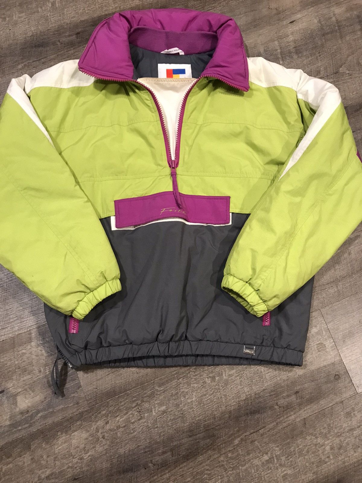 Vintage Vintage 90’s Zip Up Puffer Jacket Size US M / EU 48-50 / 2 - 2 Thumbnail