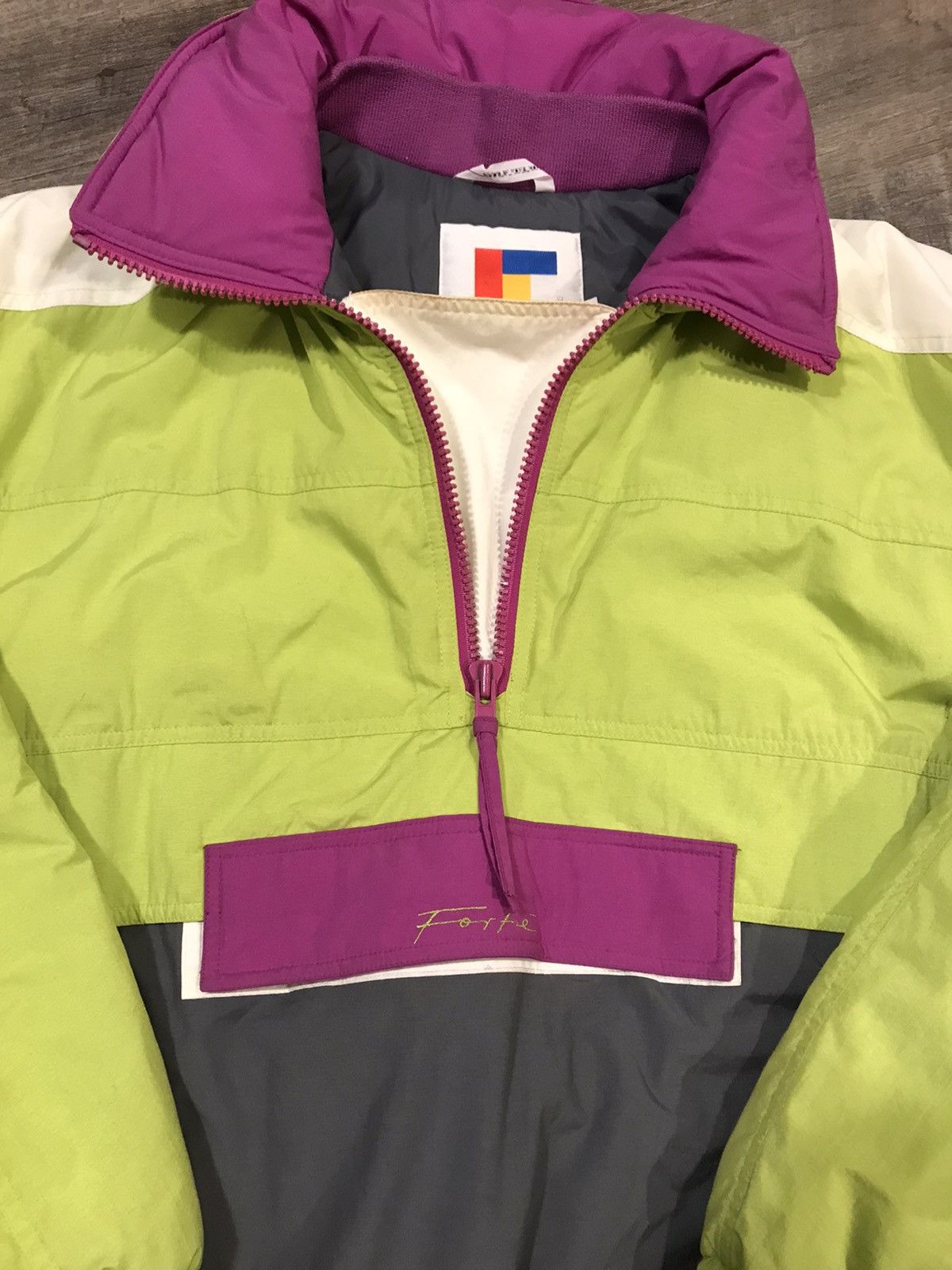 Vintage Vintage 90’s Zip Up Puffer Jacket Size US M / EU 48-50 / 2 - 4 Thumbnail