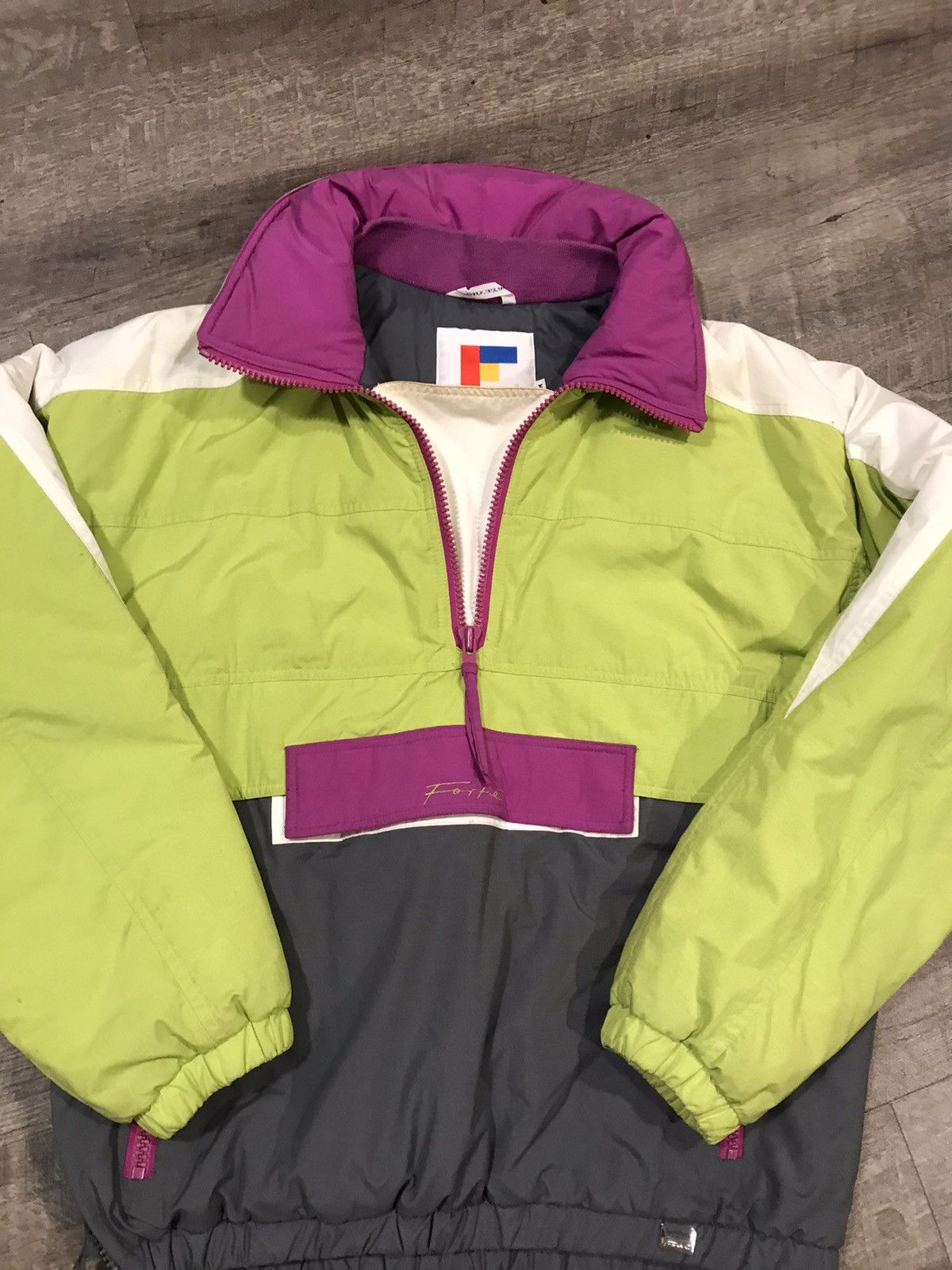Vintage Vintage 90’s Zip Up Puffer Jacket Size US M / EU 48-50 / 2 - 3 Thumbnail