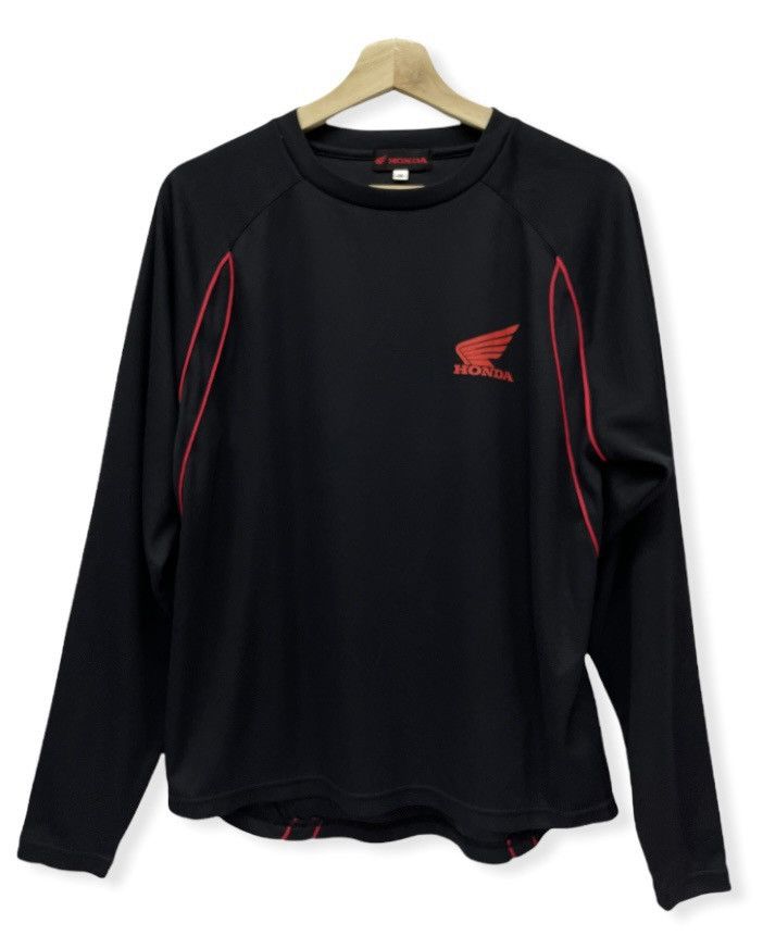 Honda Vintage HONDA Japan Big Logo Jersey Shirt Size US M / EU 48-50 / 2 - 3 Thumbnail