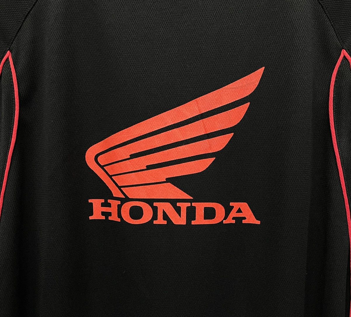 Honda Vintage HONDA Japan Big Logo Jersey Shirt Size US M / EU 48-50 / 2 - 2 Thumbnail