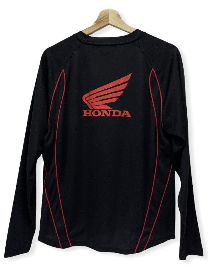 Honda Vintage HONDA Japan Big Logo Jersey Shirt Size US M / EU 48-50 / 2 - 1 Thumbnail