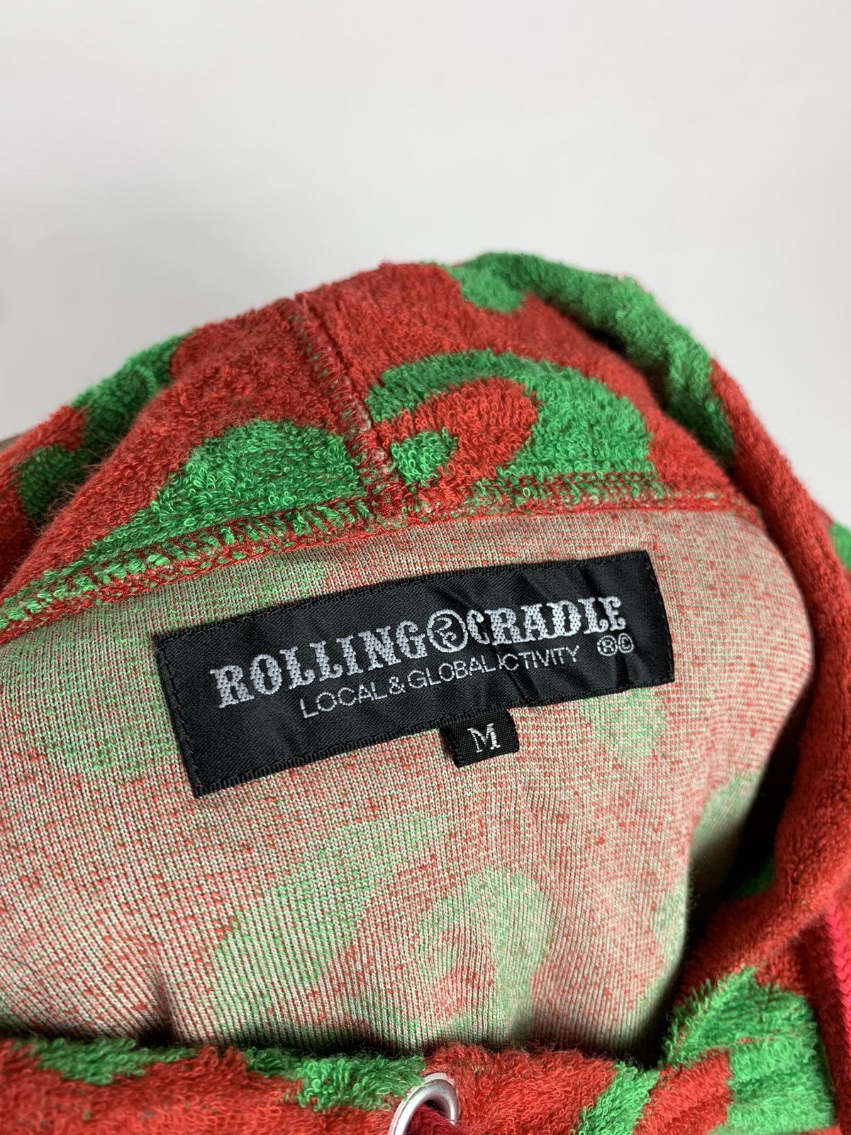 Japanese Brand Vintage Rolling Cradle Hoodie Fleece Sweatshirt Size US M / EU 48-50 / 2 - 7 Thumbnail